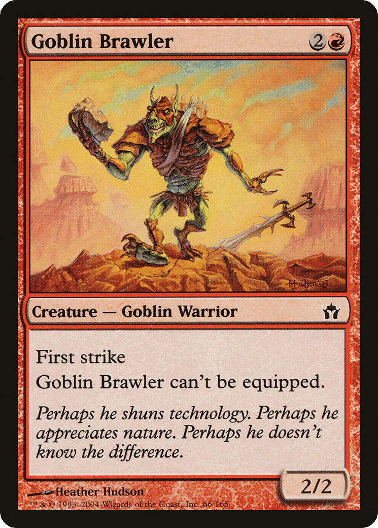 Goblin Brawler — Fifth Dawn — Magic: The Gathering