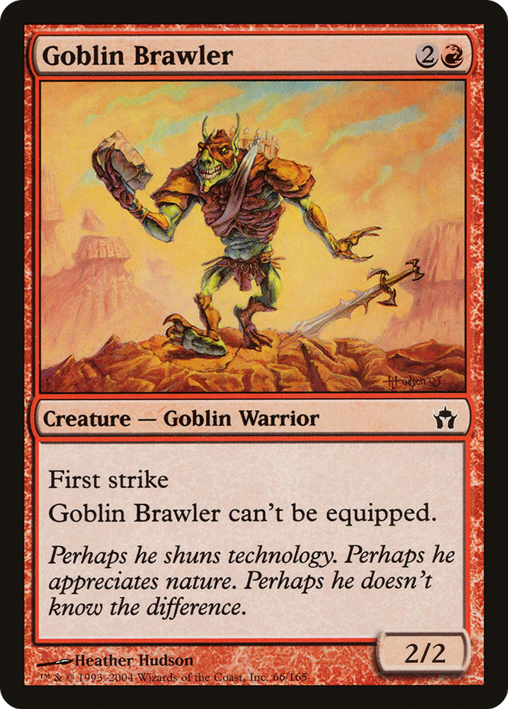 Bagarreur gobelin — Fifth Dawn — Magic: The Gathering