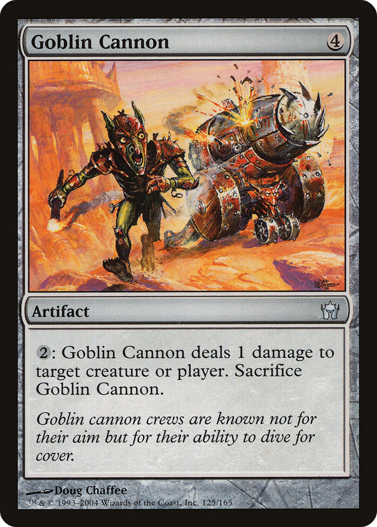Goblin Cannon — Fifth Dawn — Magic: The Gathering