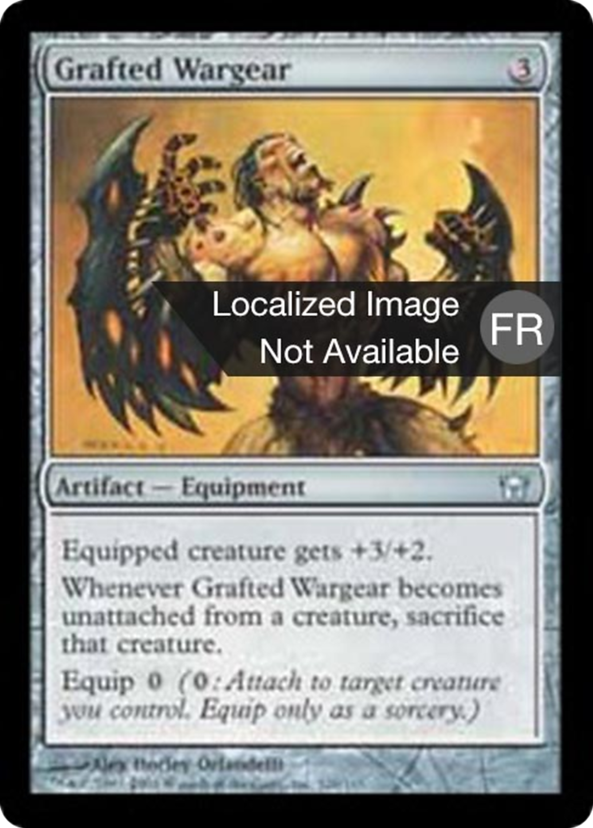 Harnais de guerre greffé — Fifth Dawn — Magic: The Gathering