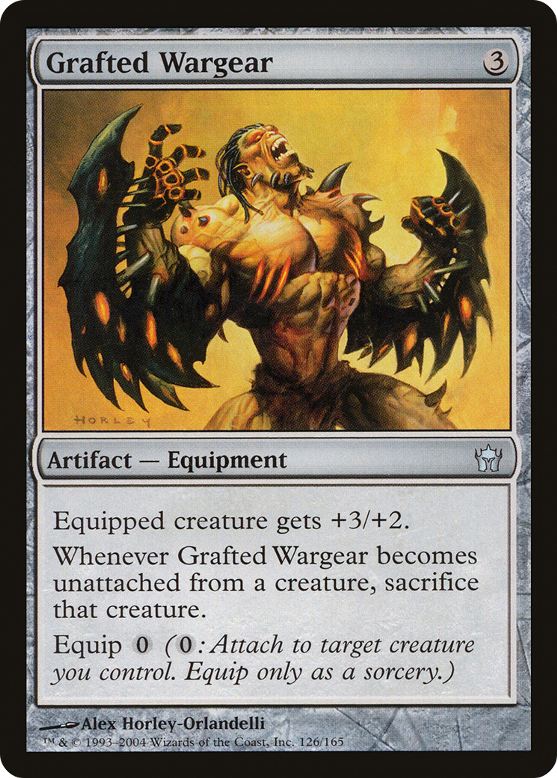 Harnais de guerre greffé — Fifth Dawn — Magic: The Gathering