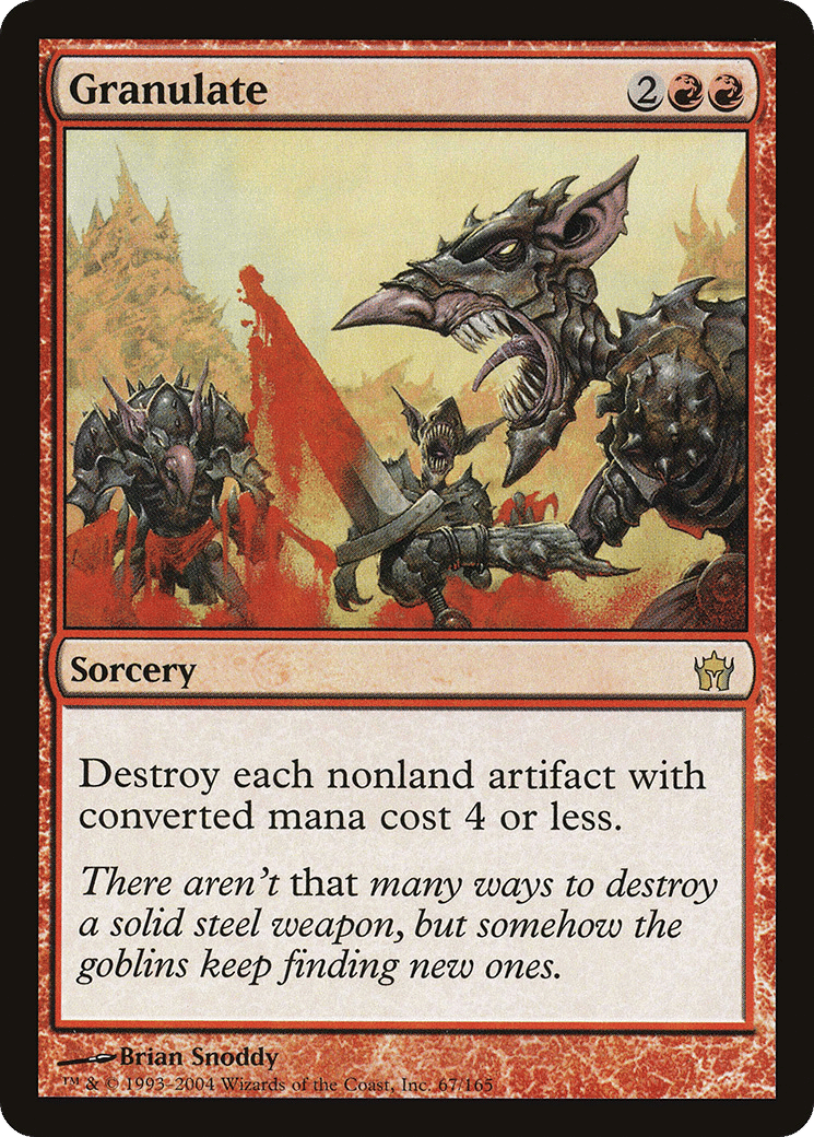Granulate — Fifth Dawn — Magic: The Gathering