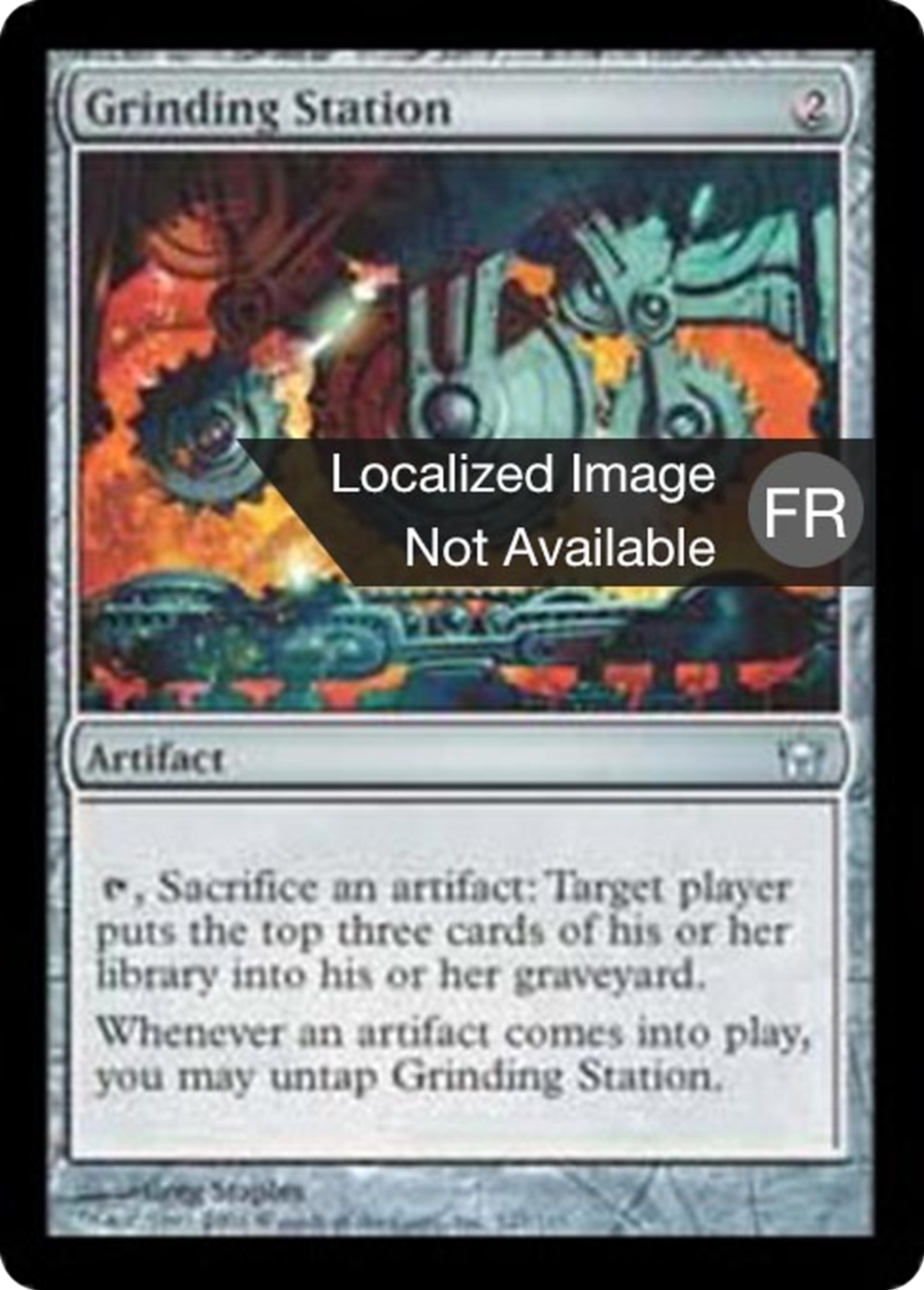 Poste de broyage — Fifth Dawn — Magic: The Gathering