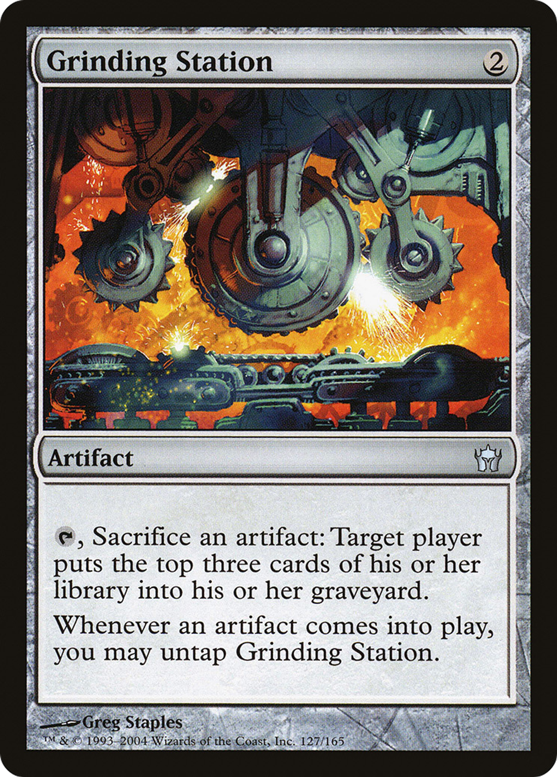 Grinding Station — Fifth Dawn — Magic: The Gathering