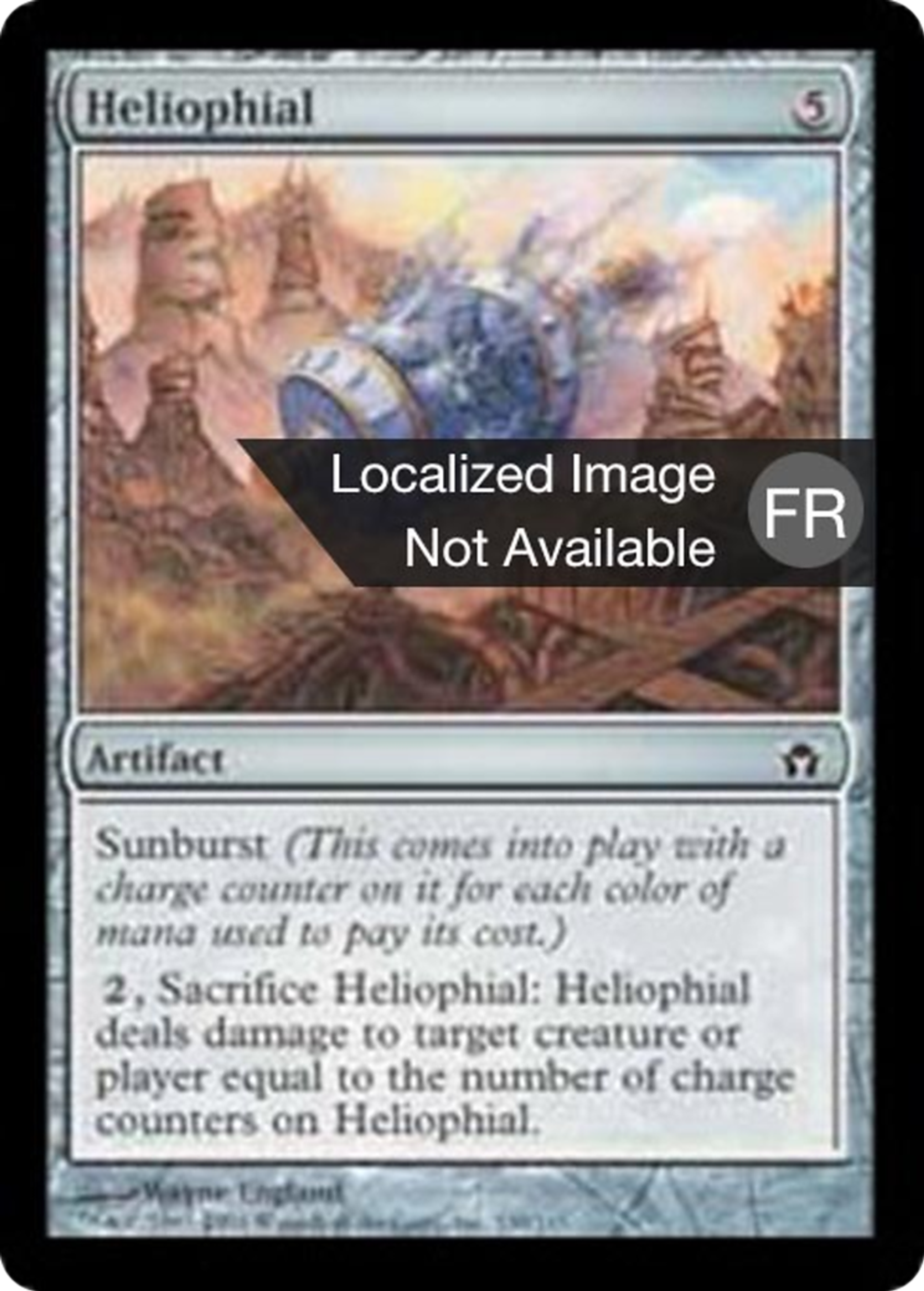 Héliofiole — Fifth Dawn — Magic: The Gathering