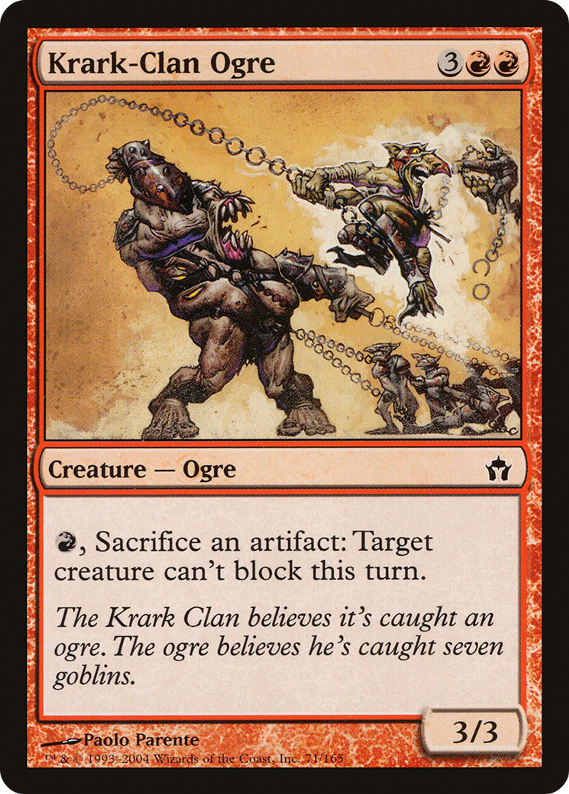 Ogre du clan Krark — Fifth Dawn — Magic: The Gathering
