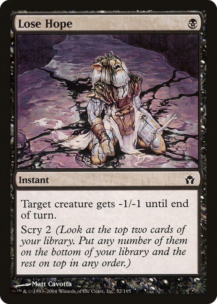 Lose Hope — Fifth Dawn — Magic: The Gathering