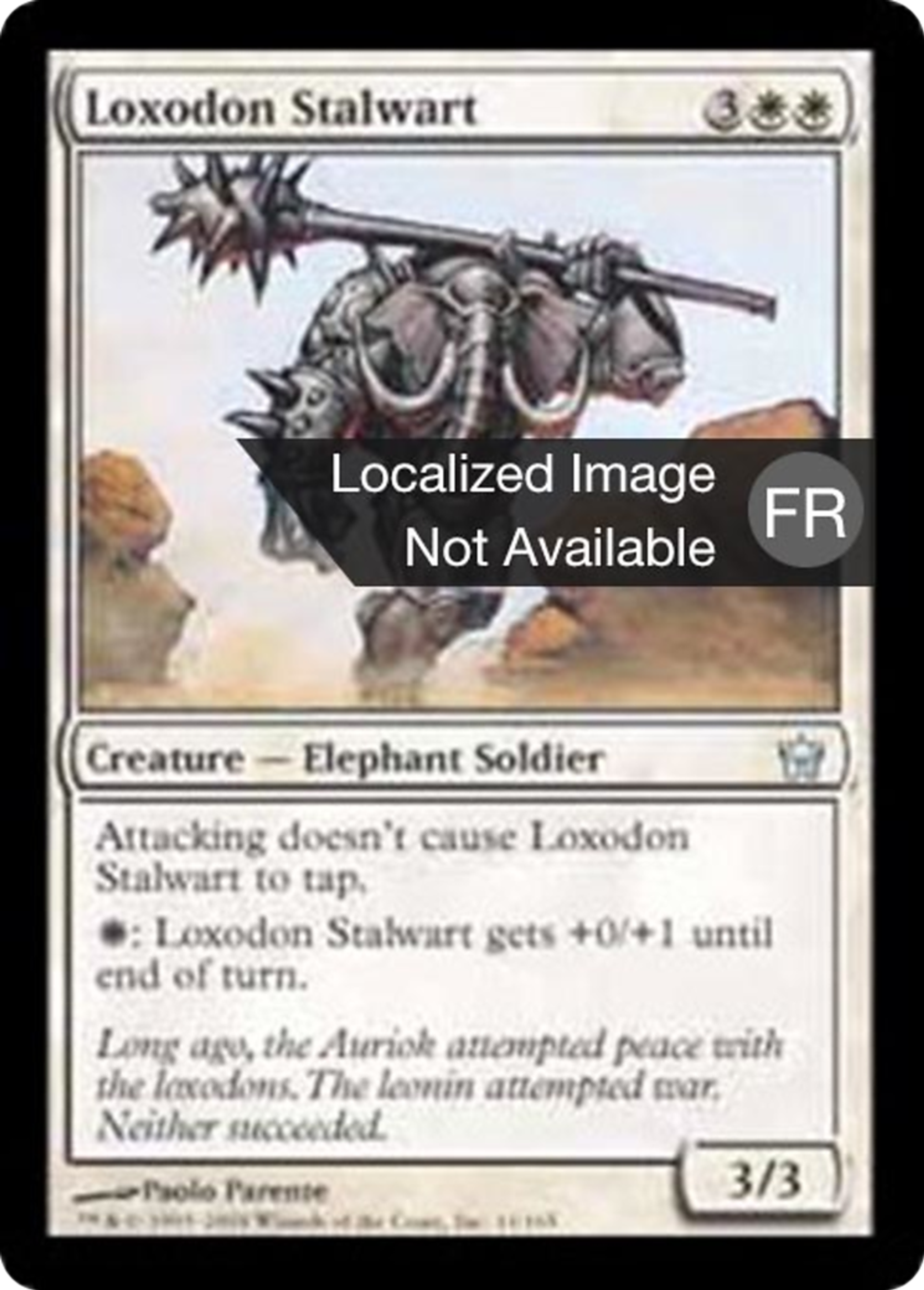 Loxodon vigoureux — Fifth Dawn — Magic: The Gathering