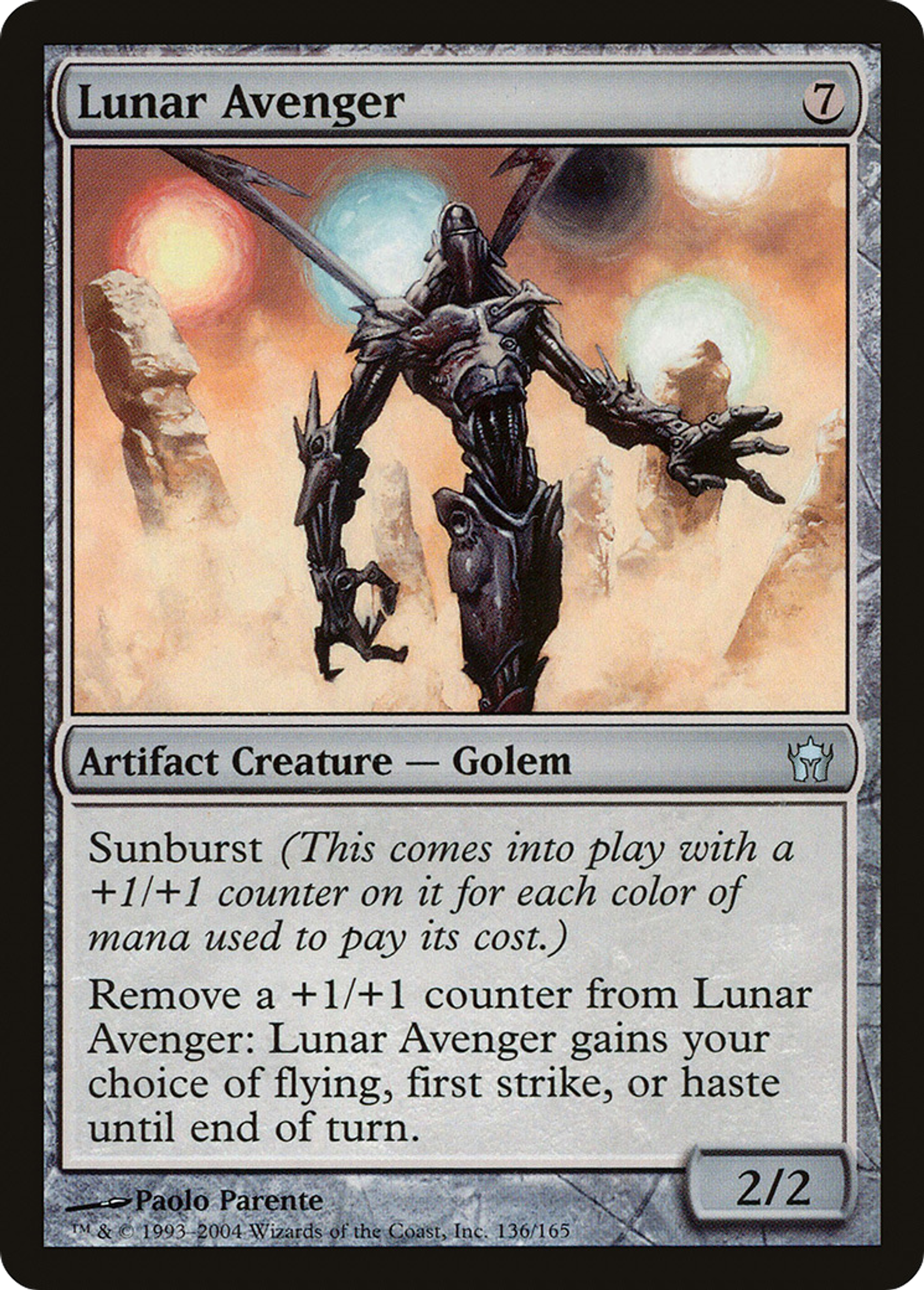 Vengeur lunaire — Fifth Dawn — Magic: The Gathering