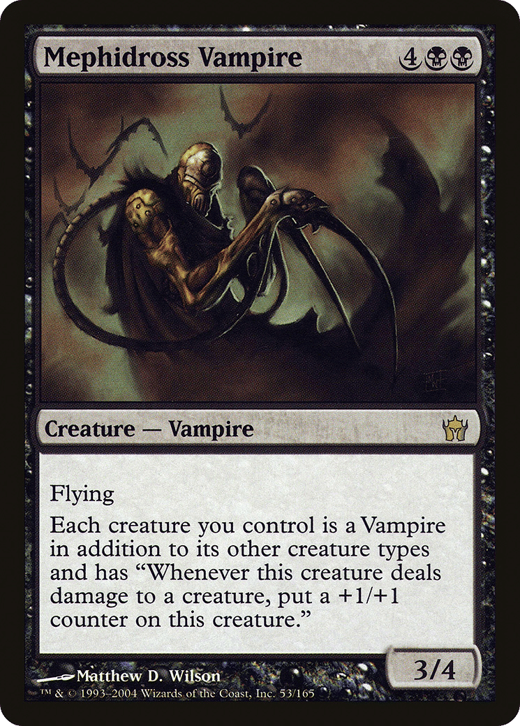 Mephidross Vampire — Fifth Dawn — Magic: The Gathering
