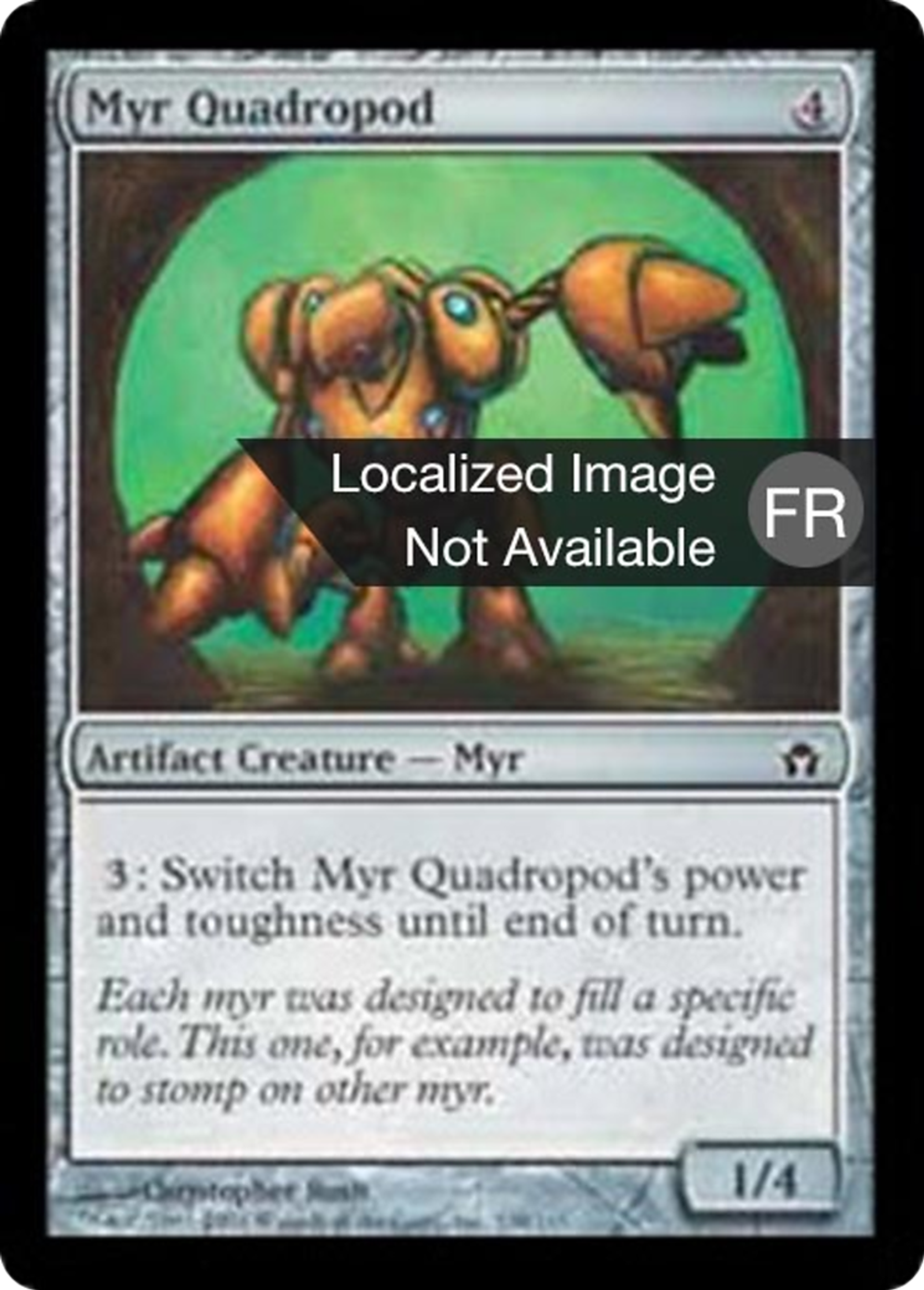 Quadripode myr — Fifth Dawn — Magic: The Gathering