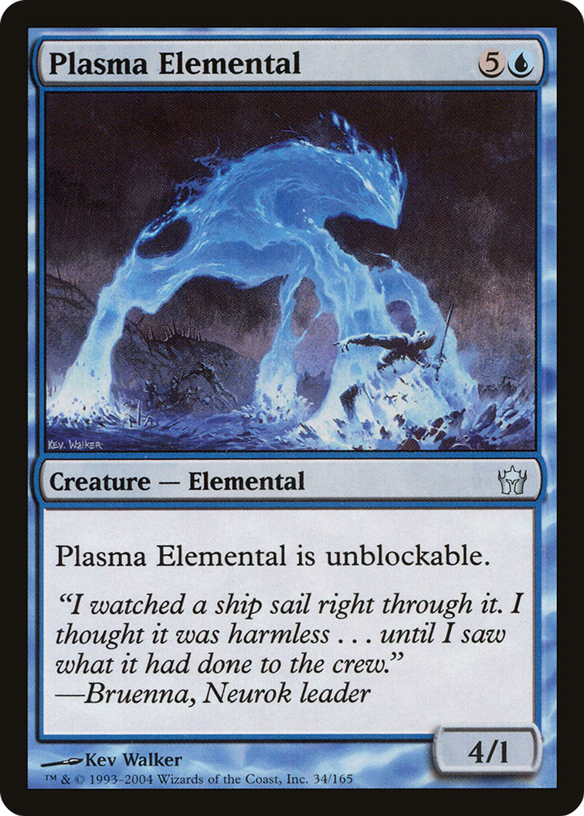 Élémental de plasma — Fifth Dawn — Magic: The Gathering