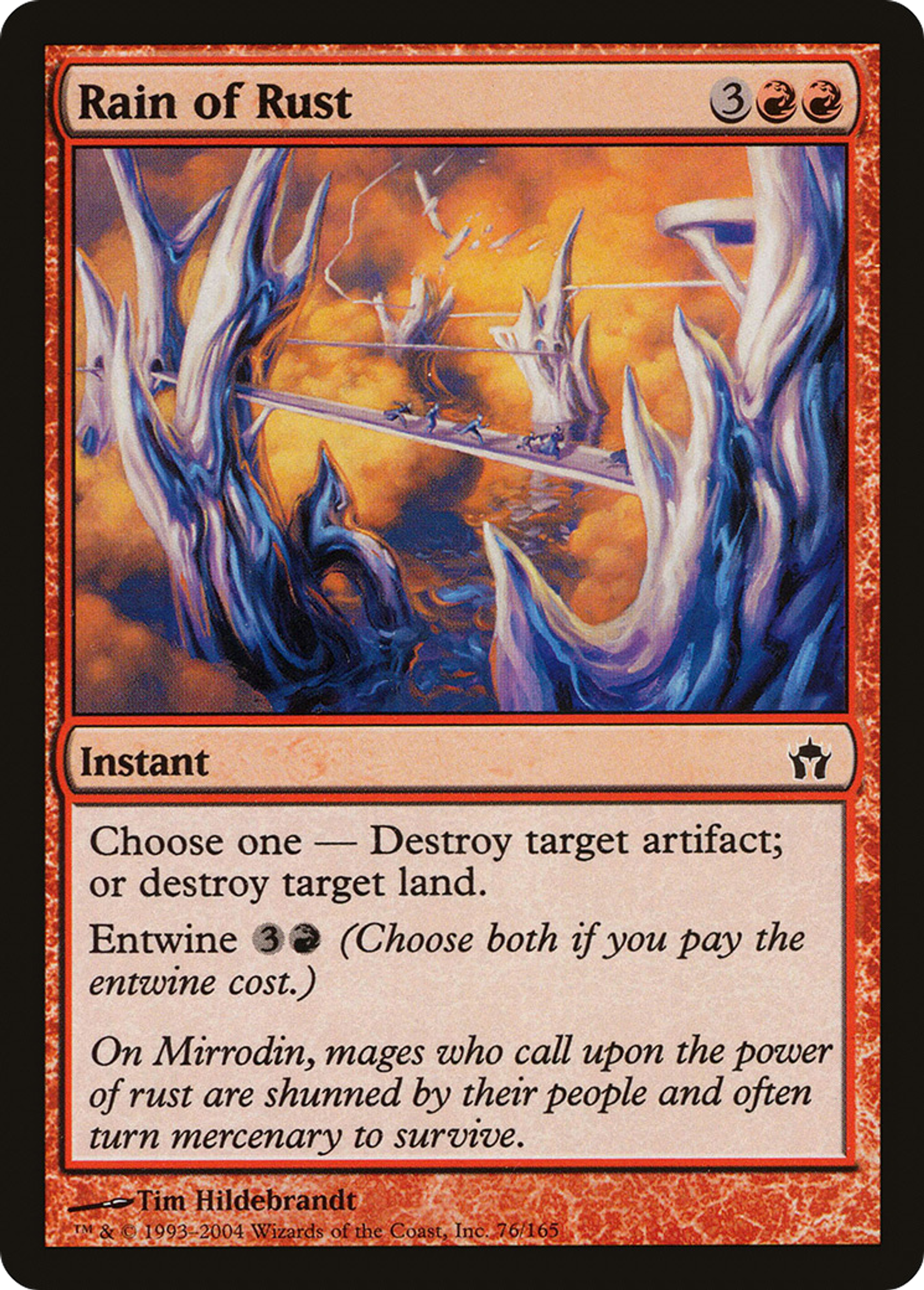 Pluie de rouille — Fifth Dawn — Magic: The Gathering