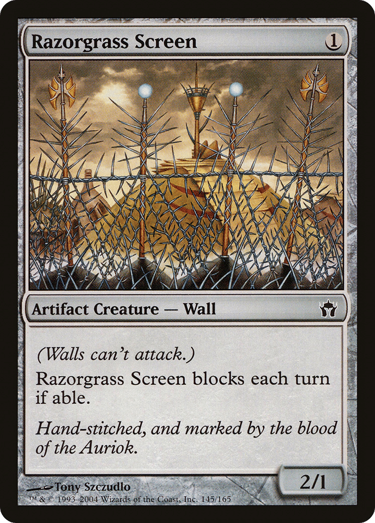 Razorgrass Screen — Fifth Dawn — Magic: The Gathering