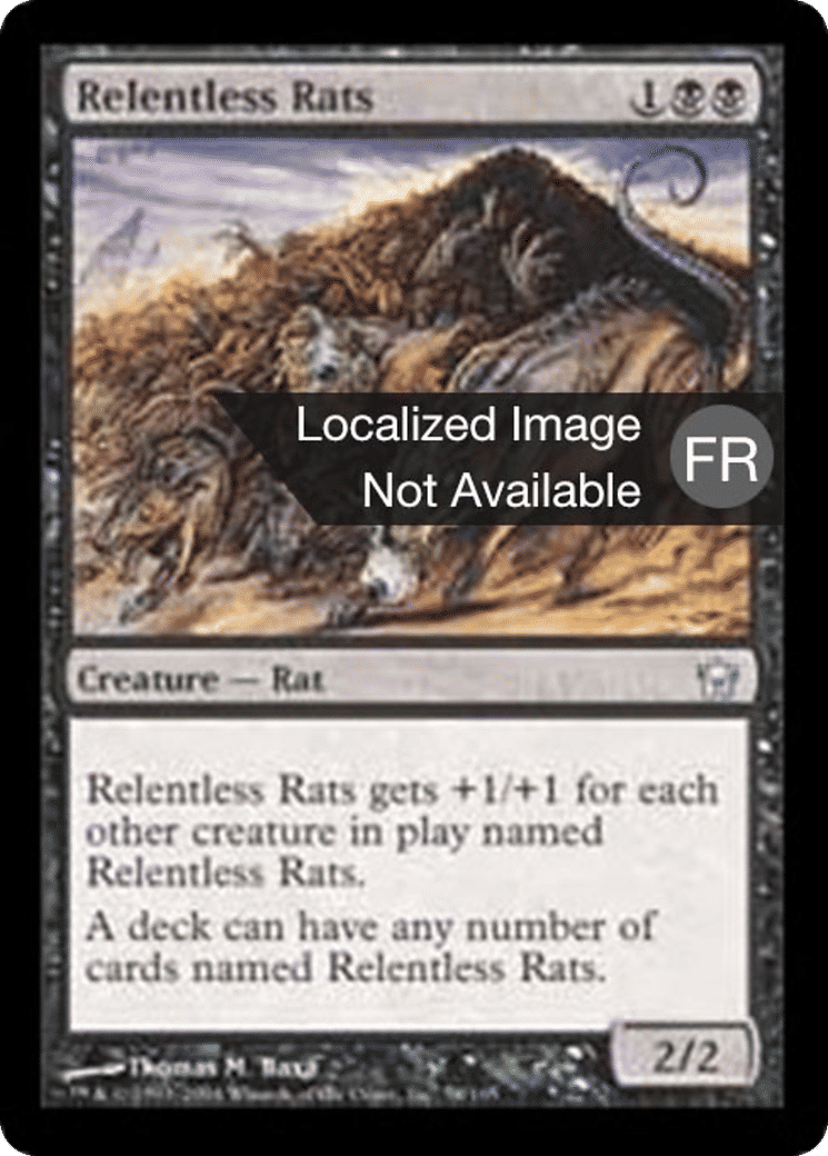 Rats implacables — Fifth Dawn — Magic: The Gathering