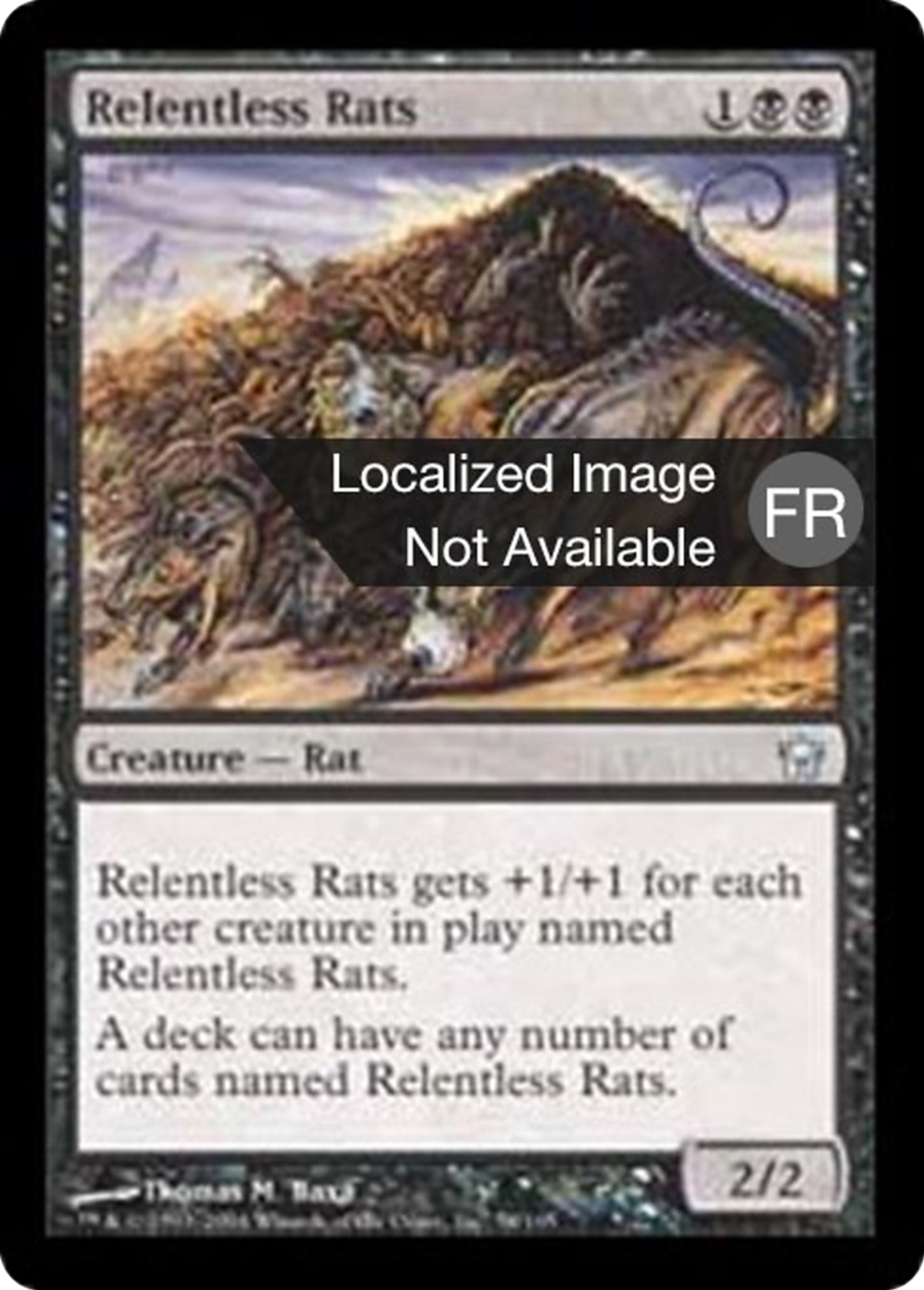 Rats implacables — Fifth Dawn — Magic: The Gathering