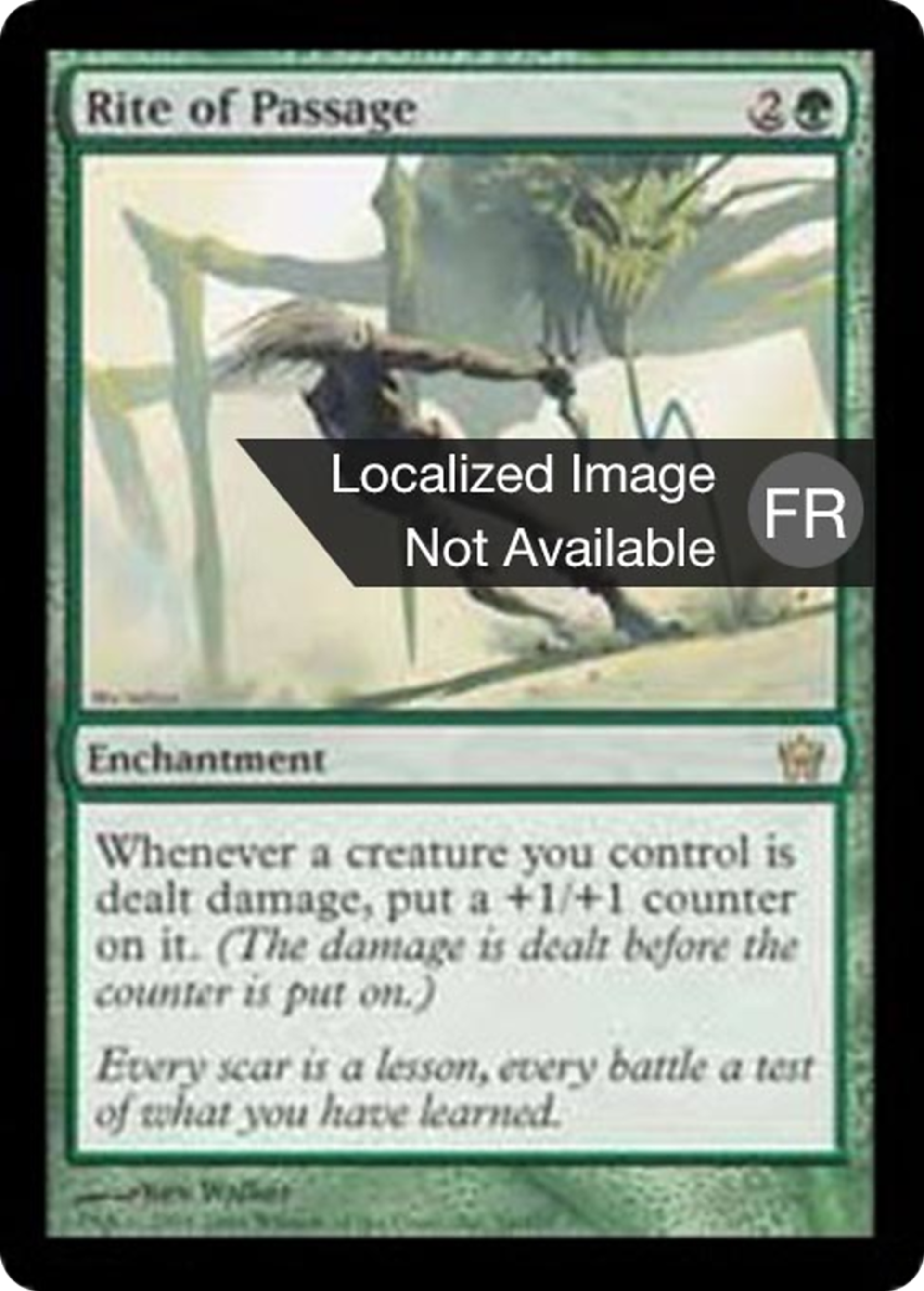Rite de passage — Fifth Dawn — Magic: The Gathering