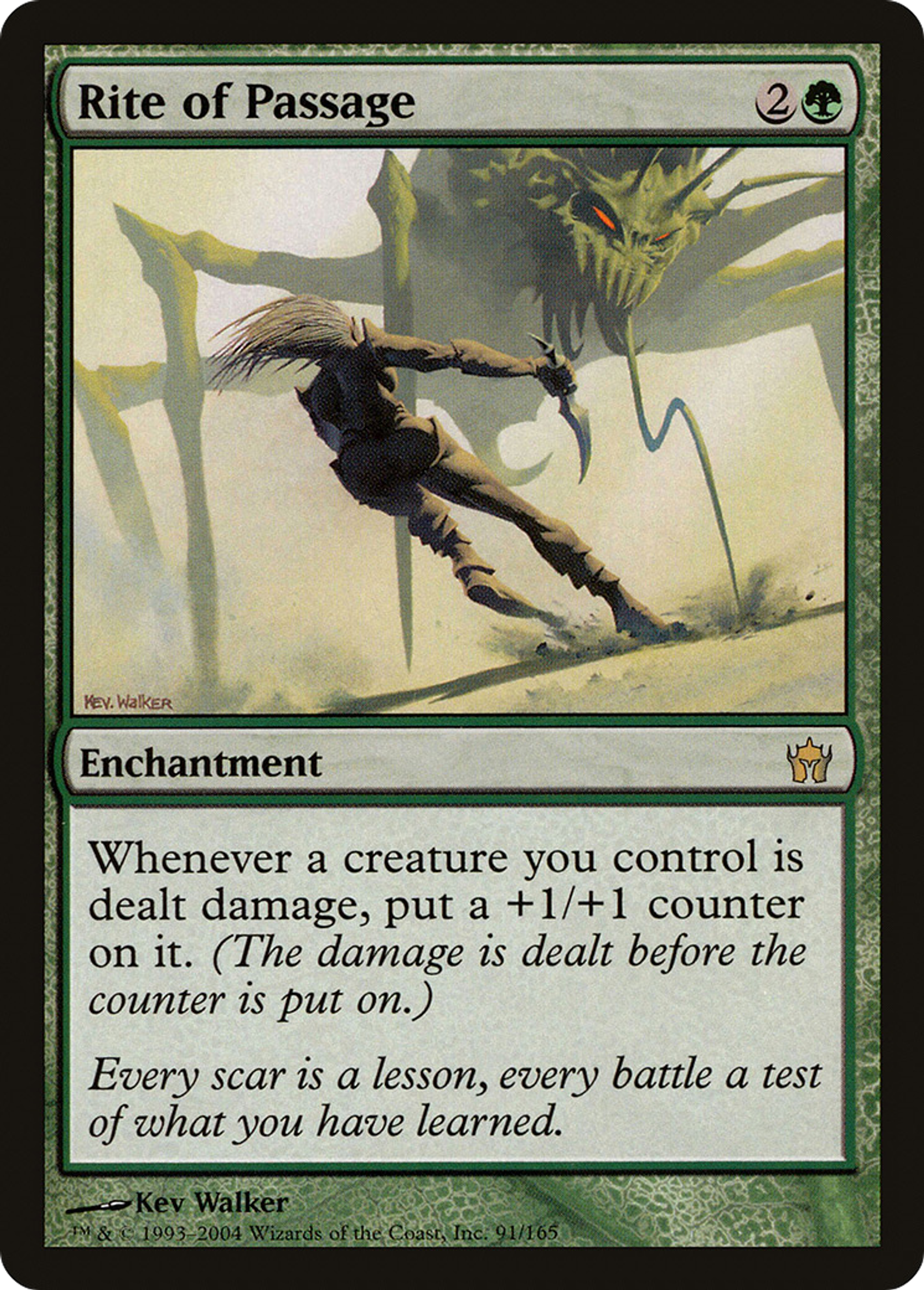 Rite de passage — Fifth Dawn — Magic: The Gathering