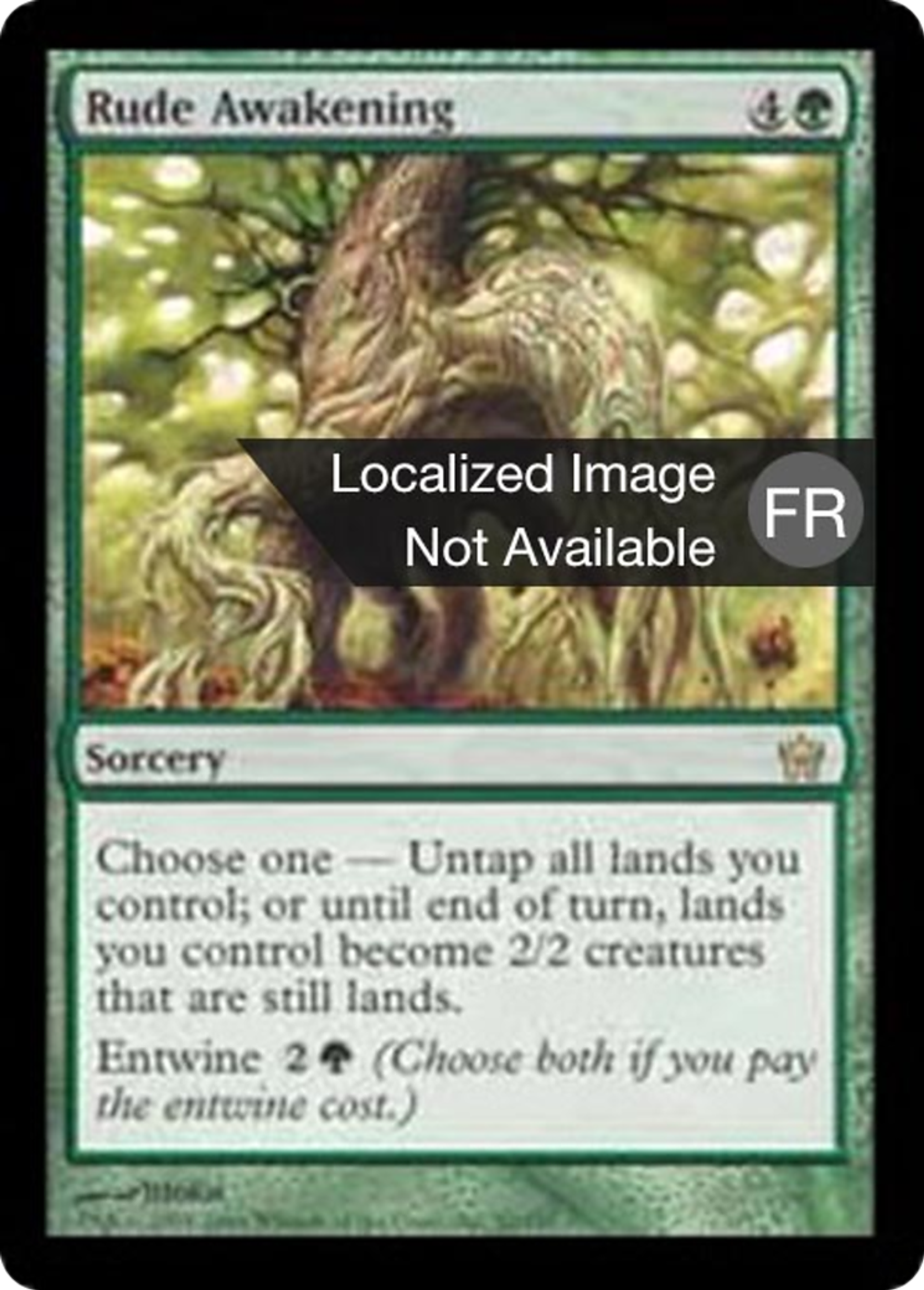 Éveil brusque — Fifth Dawn — Magic: The Gathering