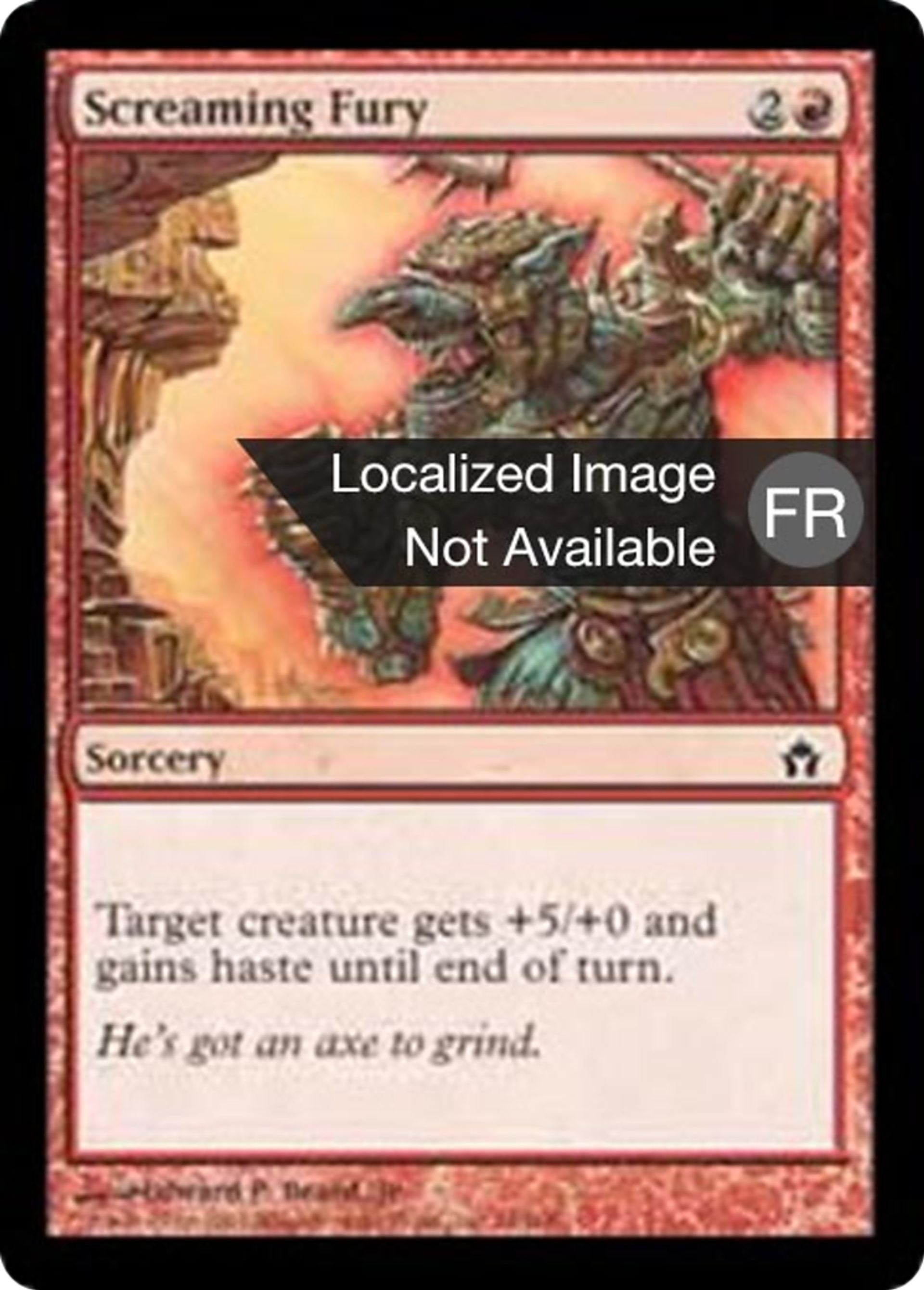 Fureur hurlante — Fifth Dawn — Magic: The Gathering