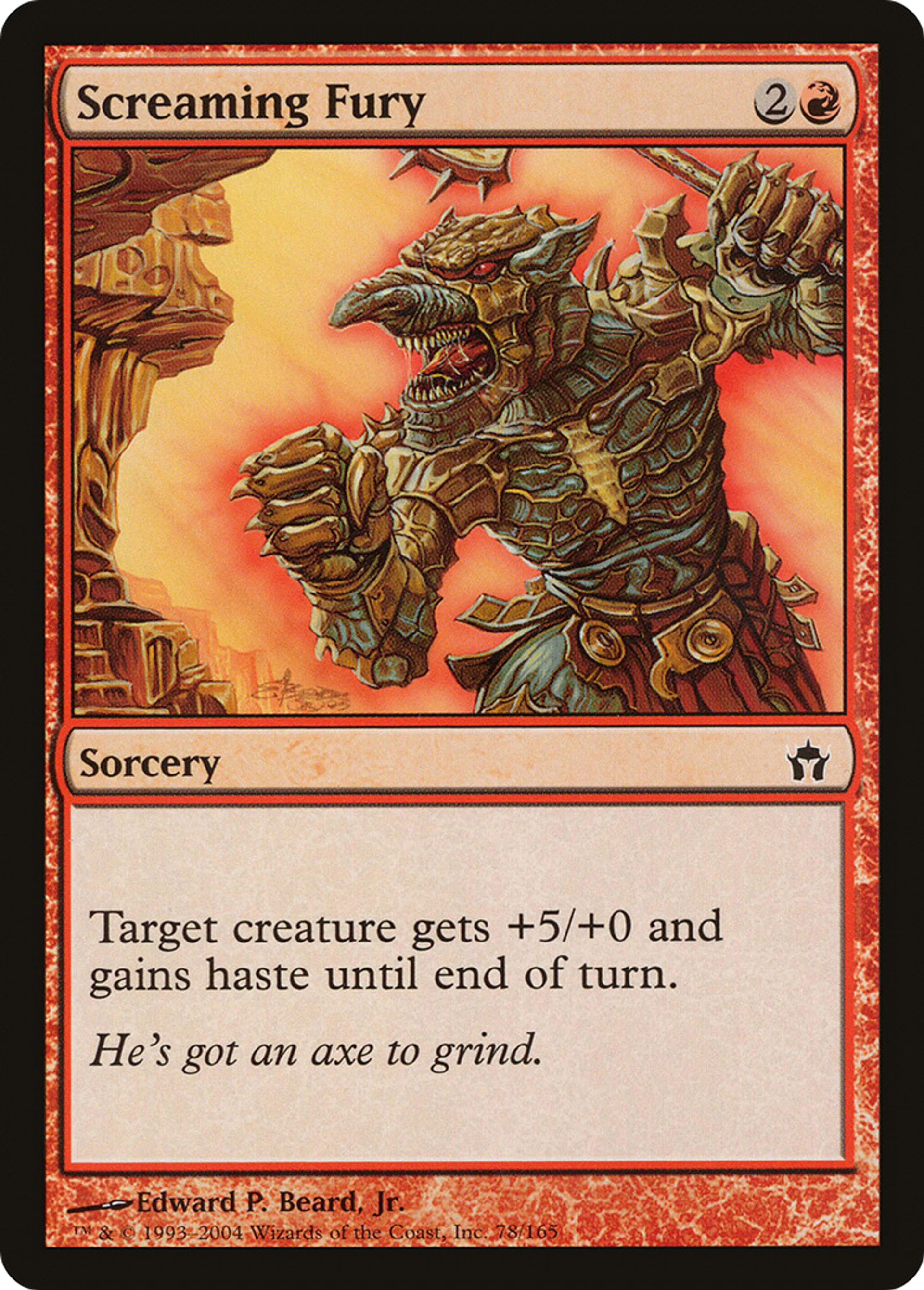 Fureur hurlante — Fifth Dawn — Magic: The Gathering