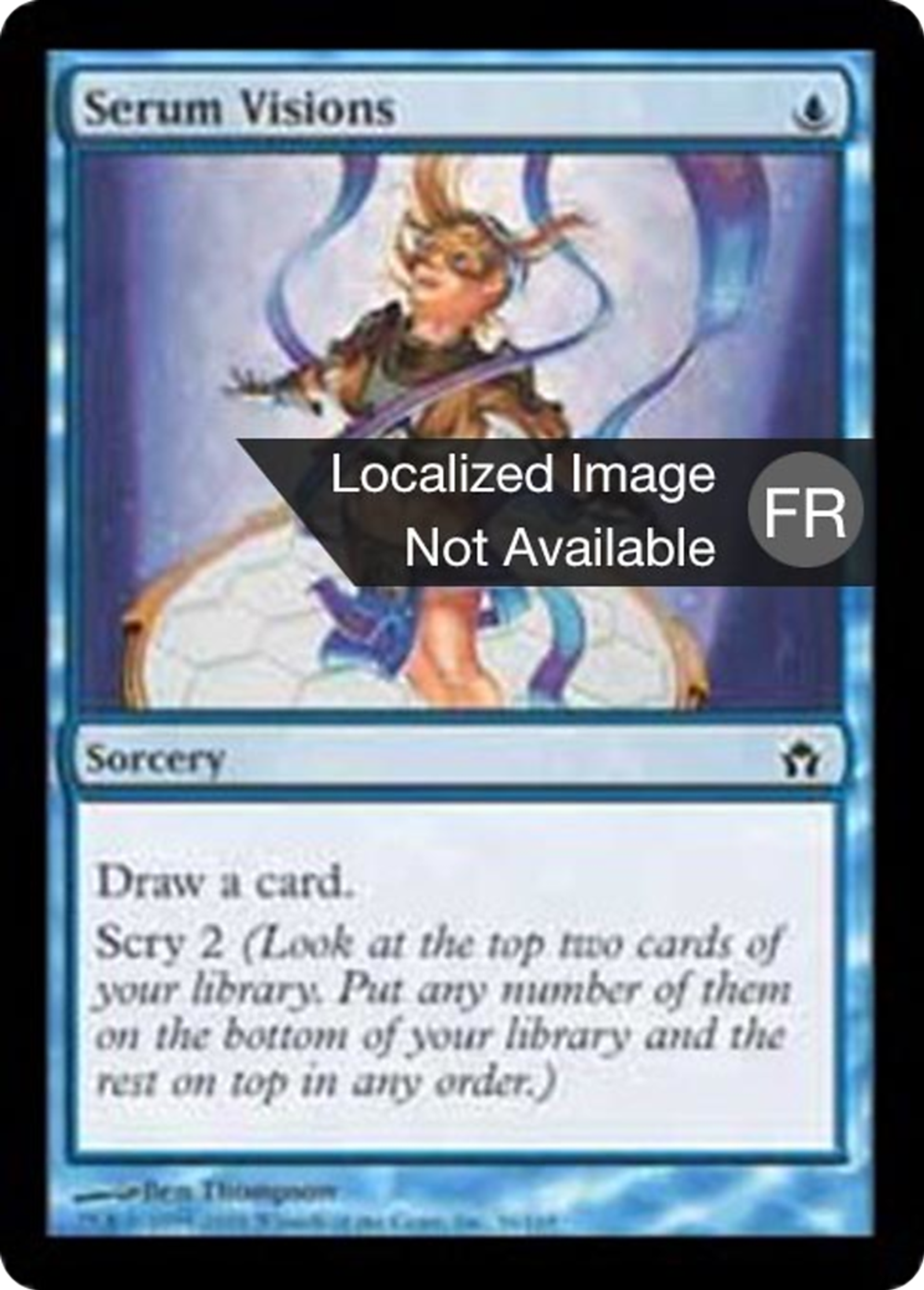 Visions nées du sérum — Fifth Dawn — Magic: The Gathering