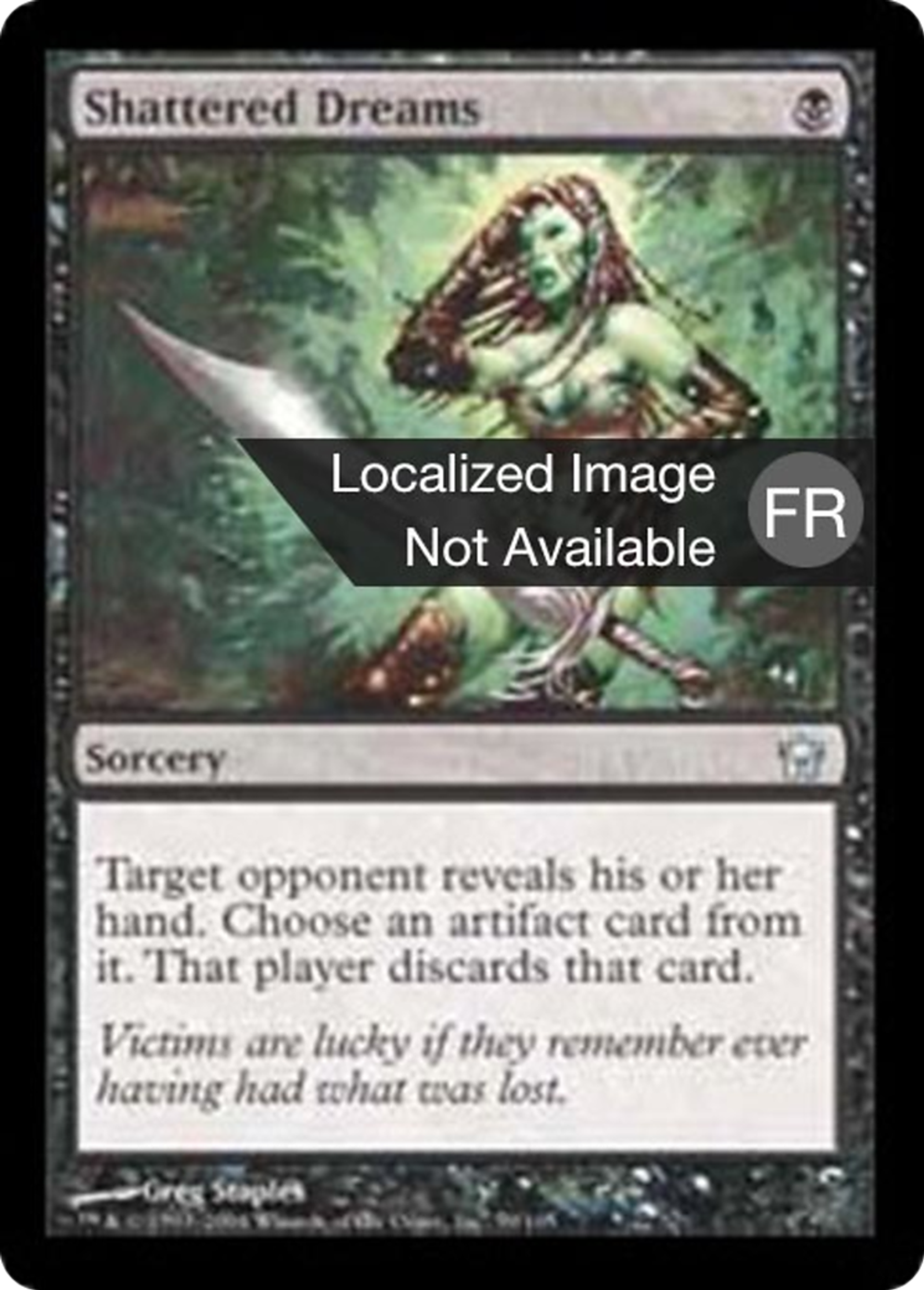 Rêves fracassés — Fifth Dawn — Magic: The Gathering