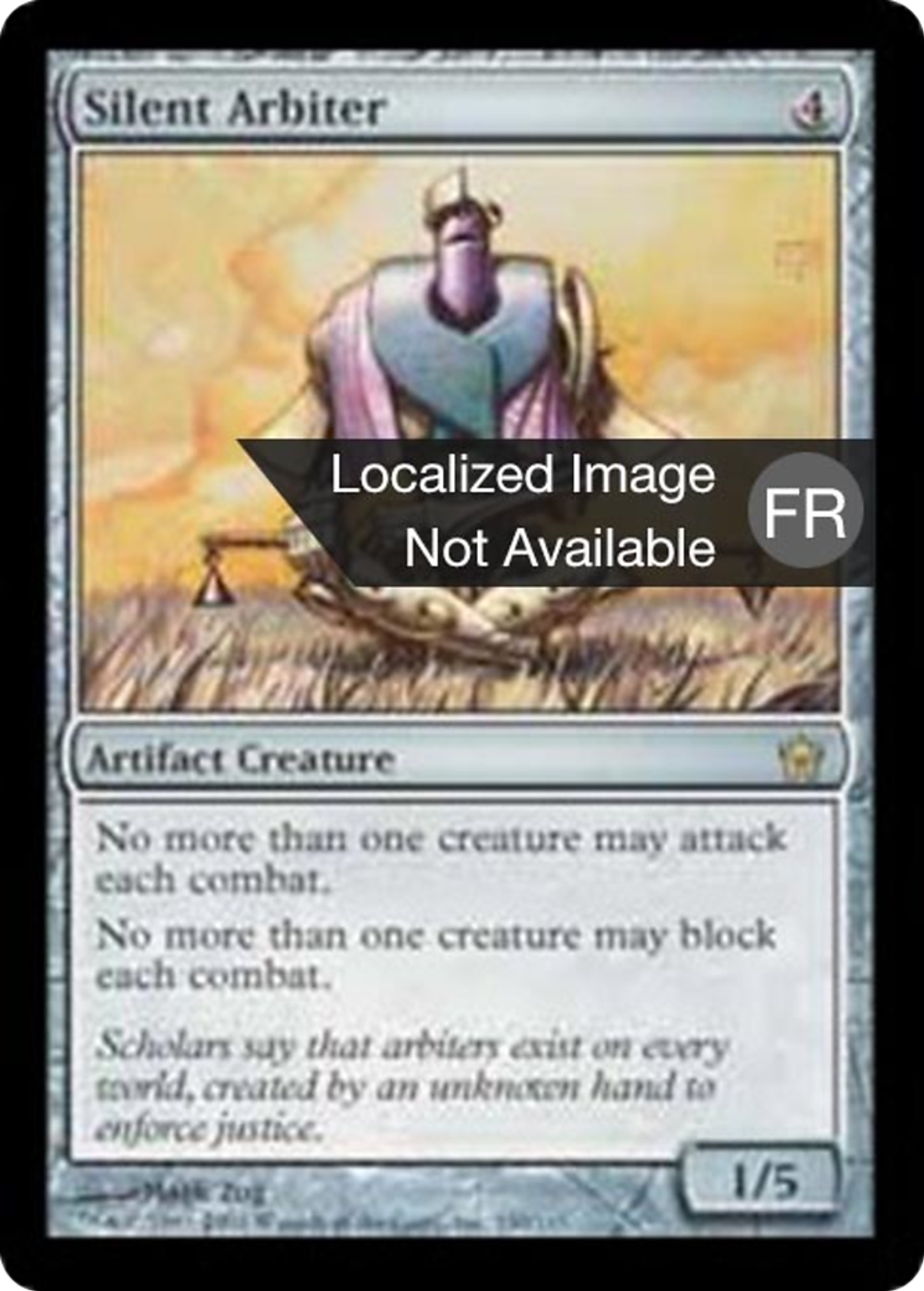 Arbitre silencieux — Fifth Dawn — Magic: The Gathering