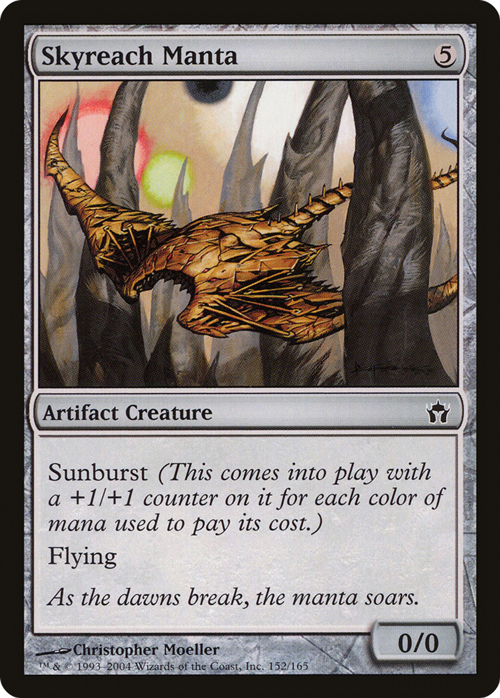 Raie manta toucheciel — Fifth Dawn — Magic: The Gathering