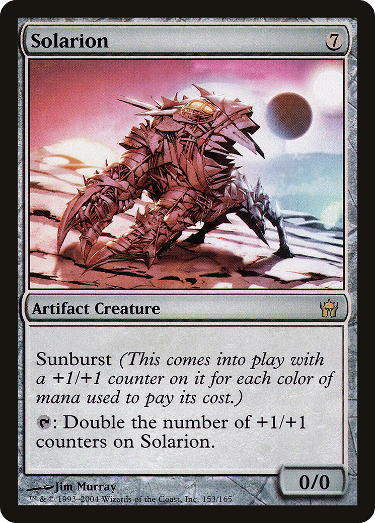 Solarion — Fifth Dawn — Magic: The Gathering