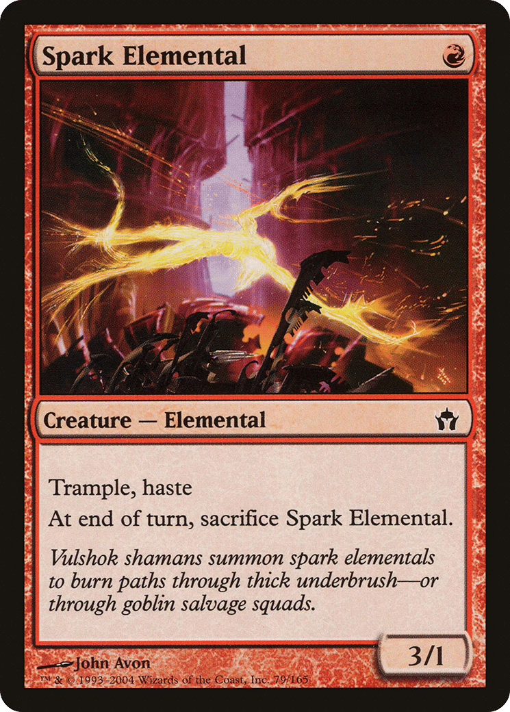 Spark Elemental — Fifth Dawn — Magic: The Gathering