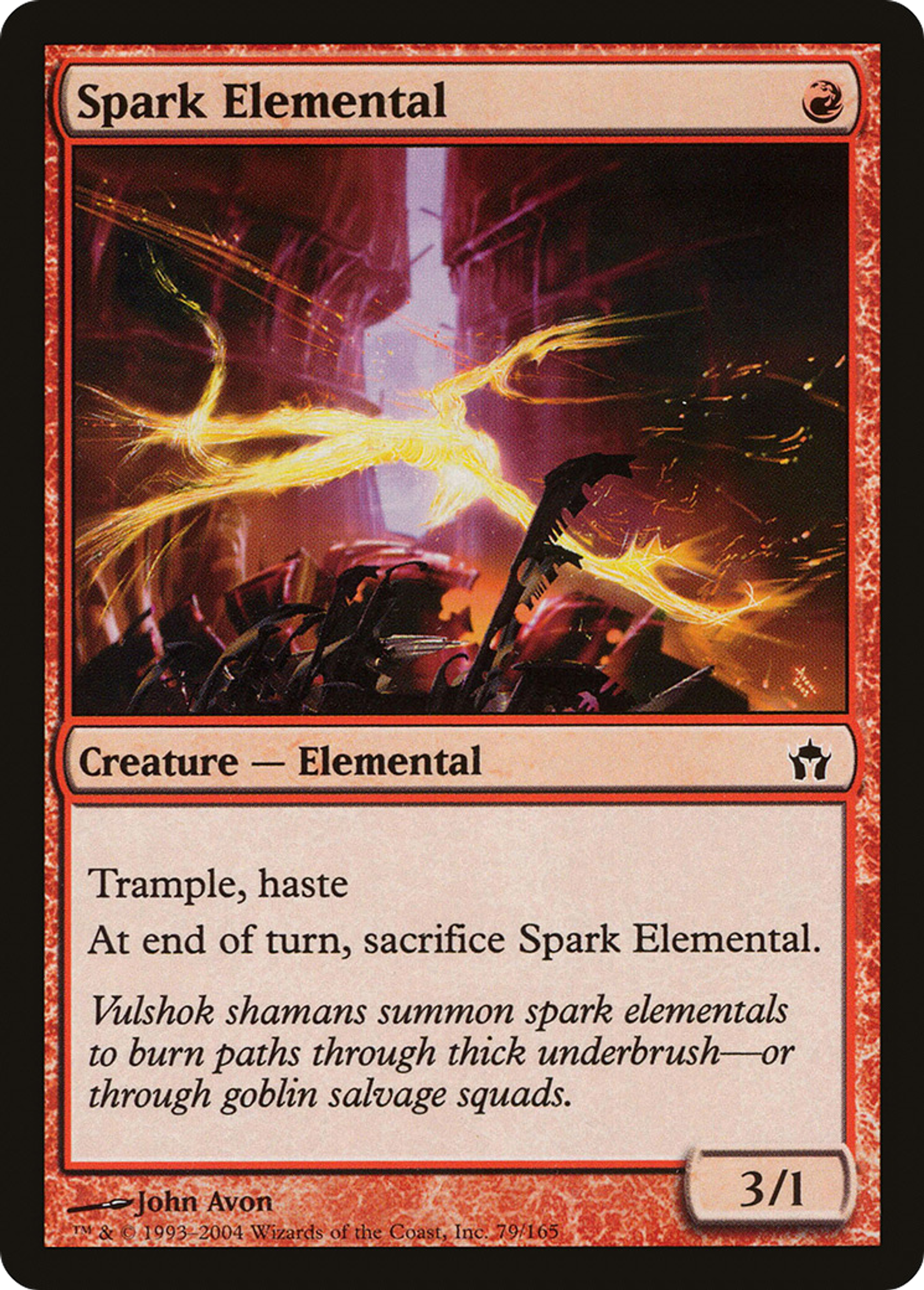 Élémental d'étincelles — Fifth Dawn — Magic: The Gathering