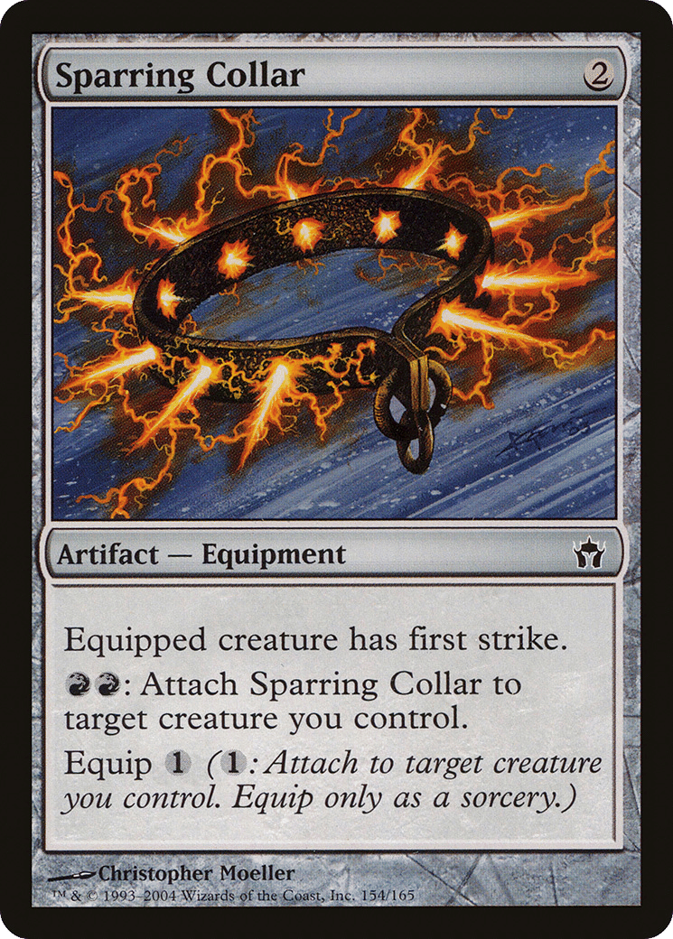 Sparring Collar — Fifth Dawn — Magic: The Gathering