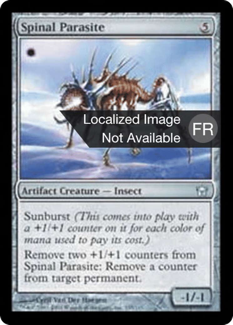Parasite spinal — Fifth Dawn — Magic: The Gathering