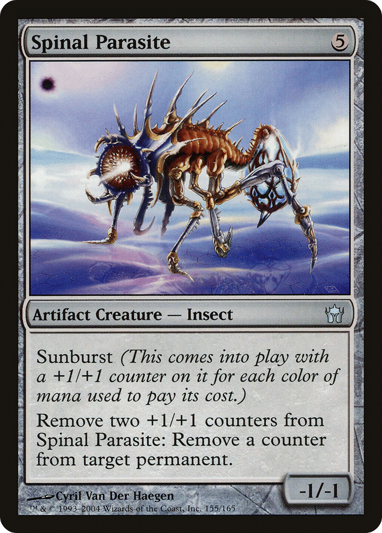 Spinal Parasite — Fifth Dawn — Magic: The Gathering