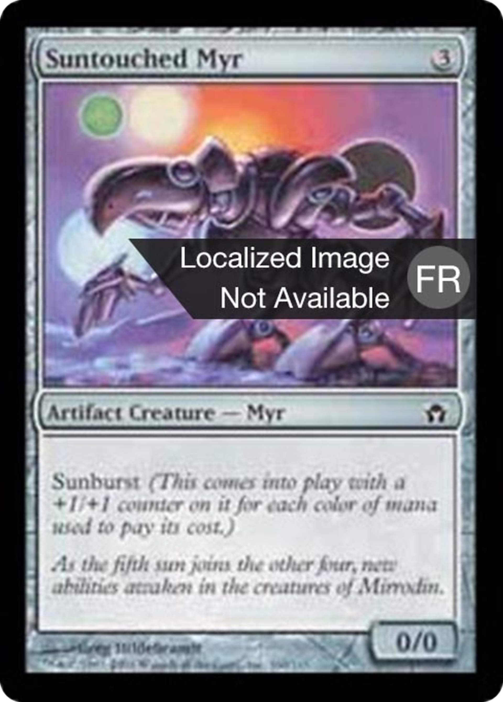 Myr irradié — Fifth Dawn — Magic: The Gathering