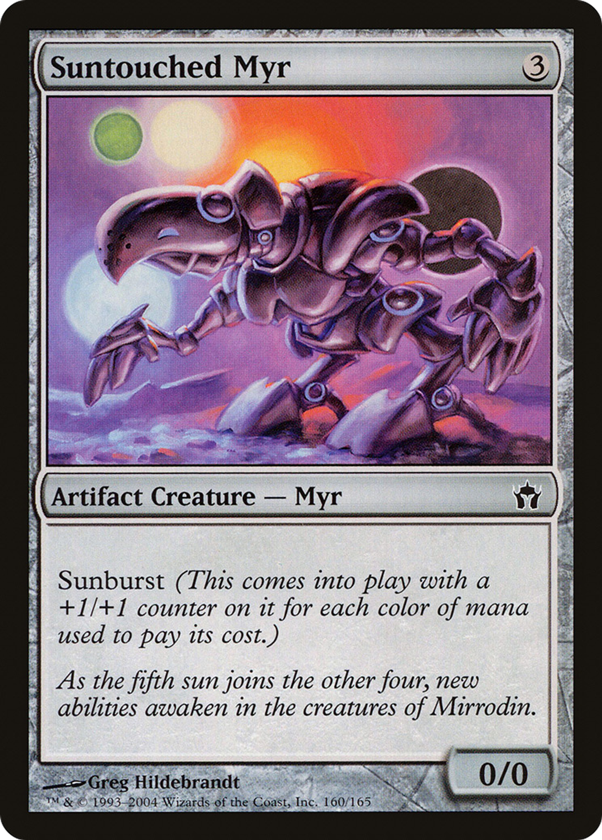Myr irradié — Fifth Dawn — Magic: The Gathering