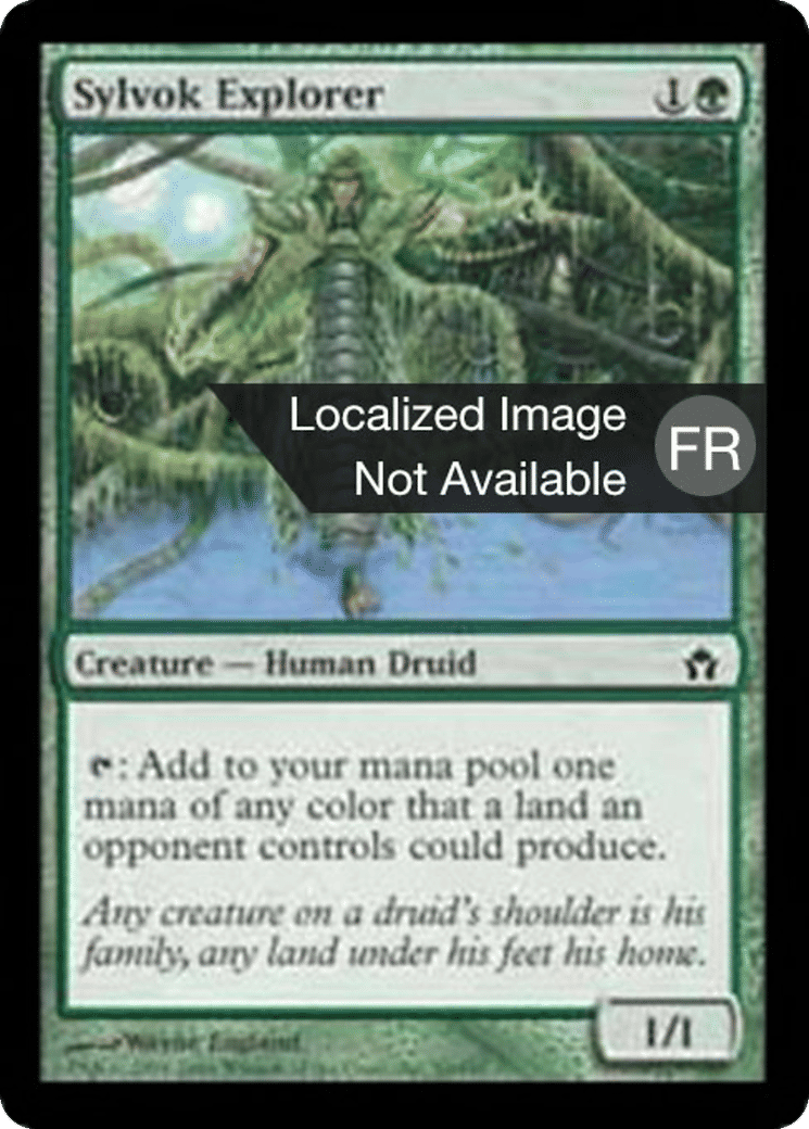 Explorateur sylvok — Fifth Dawn — Magic: The Gathering