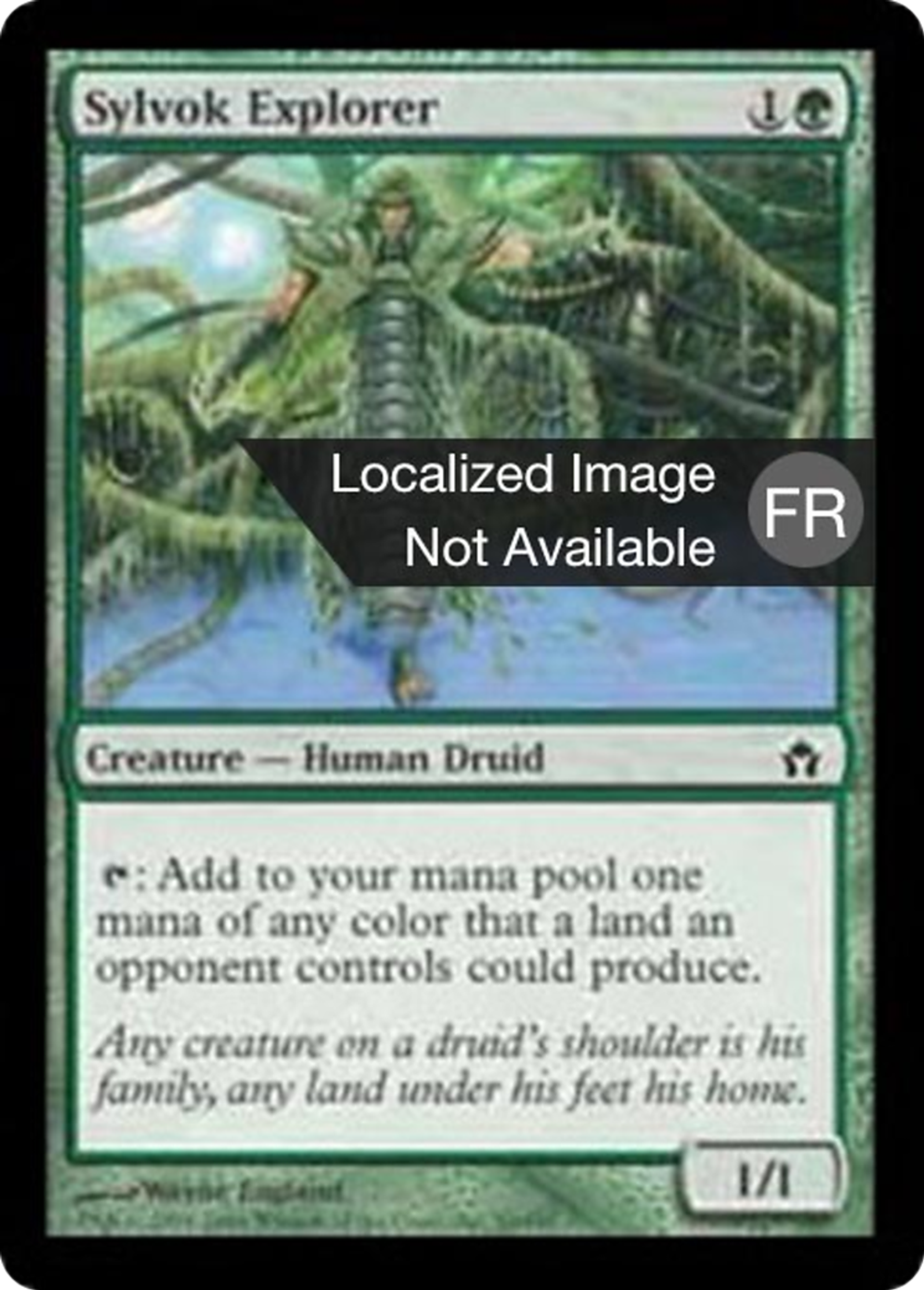 Explorateur sylvok — Fifth Dawn — Magic: The Gathering