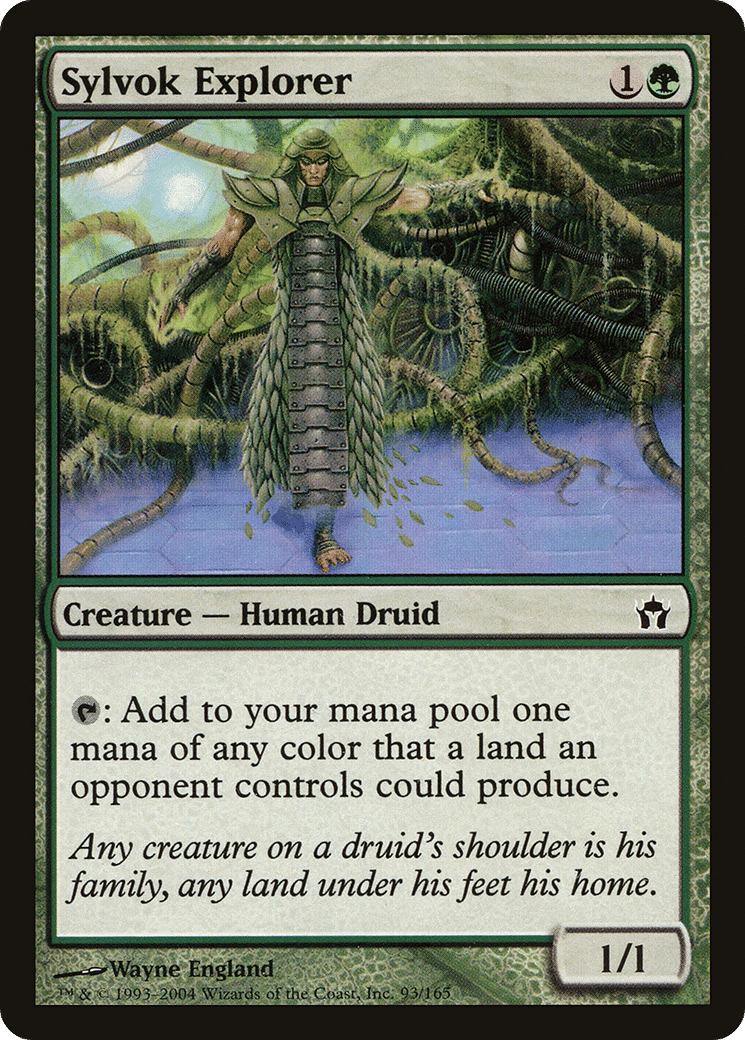 Sylvok Explorer — Fifth Dawn — Magic: The Gathering