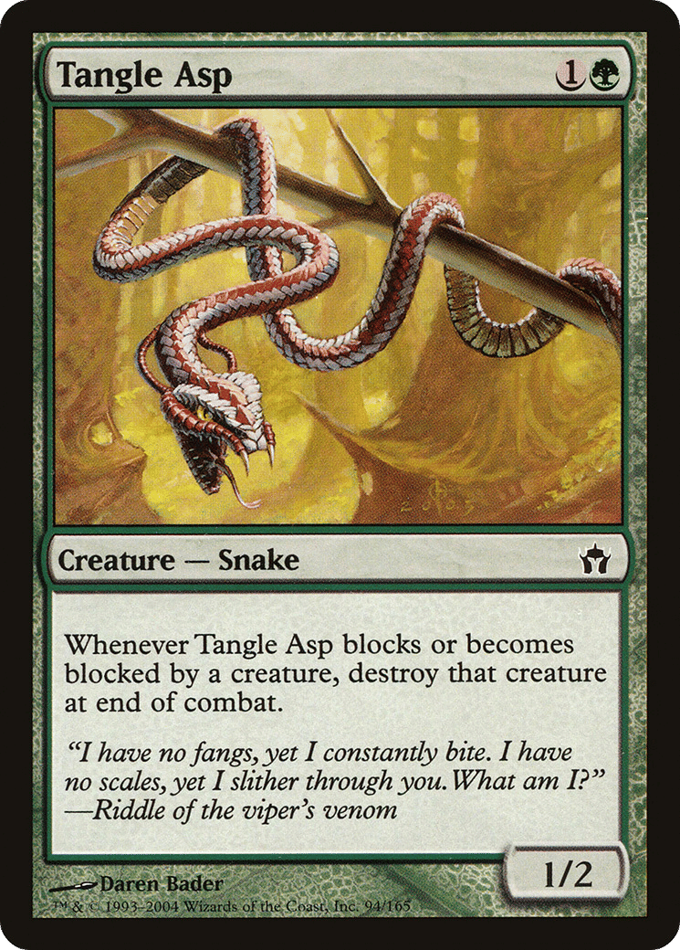 Tangle Asp — Fifth Dawn — Magic: The Gathering