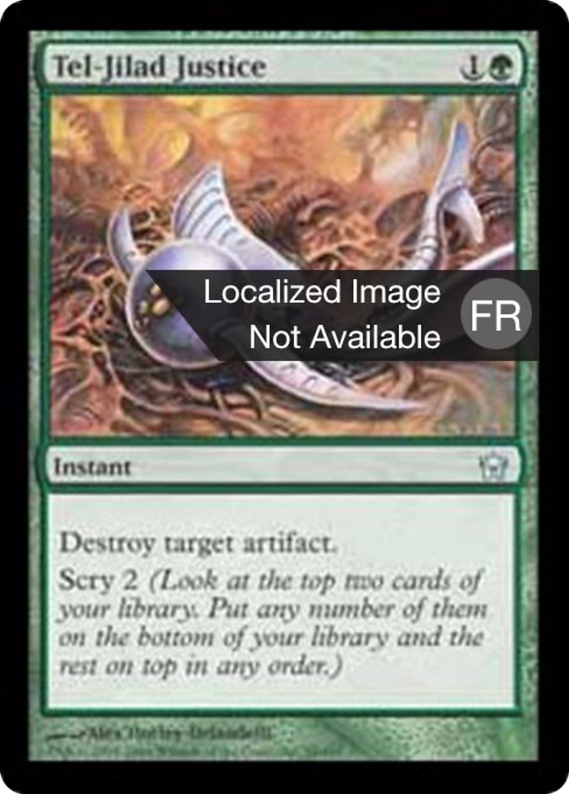 Justice de Tel-Jilad — Fifth Dawn — Magic: The Gathering