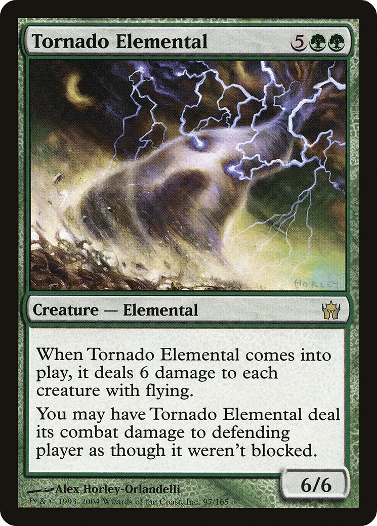 Tornado Elemental — Fifth Dawn — Magic: The Gathering