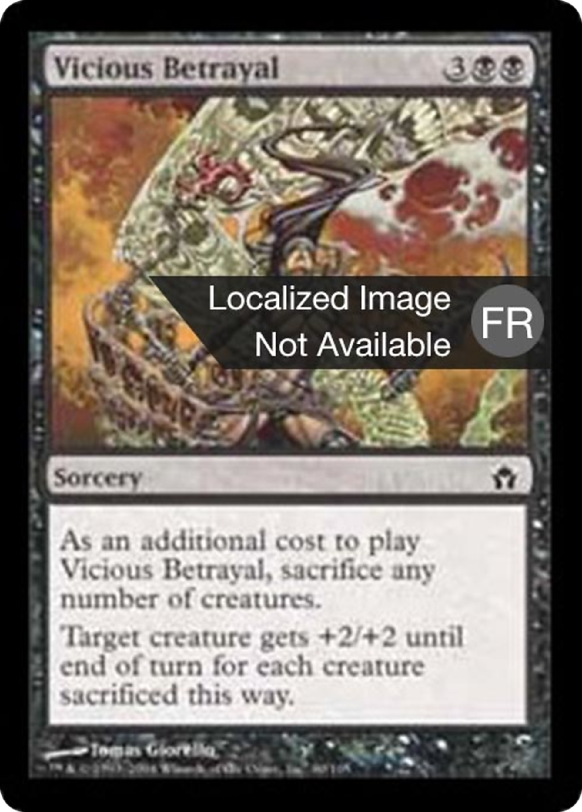 Trahison vicieuse — Fifth Dawn — Magic: The Gathering