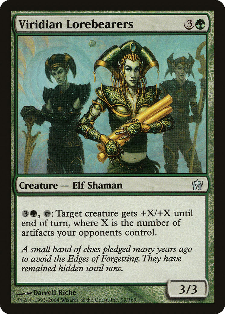 Viridian Lorebearers — Fifth Dawn — Magic: The Gathering