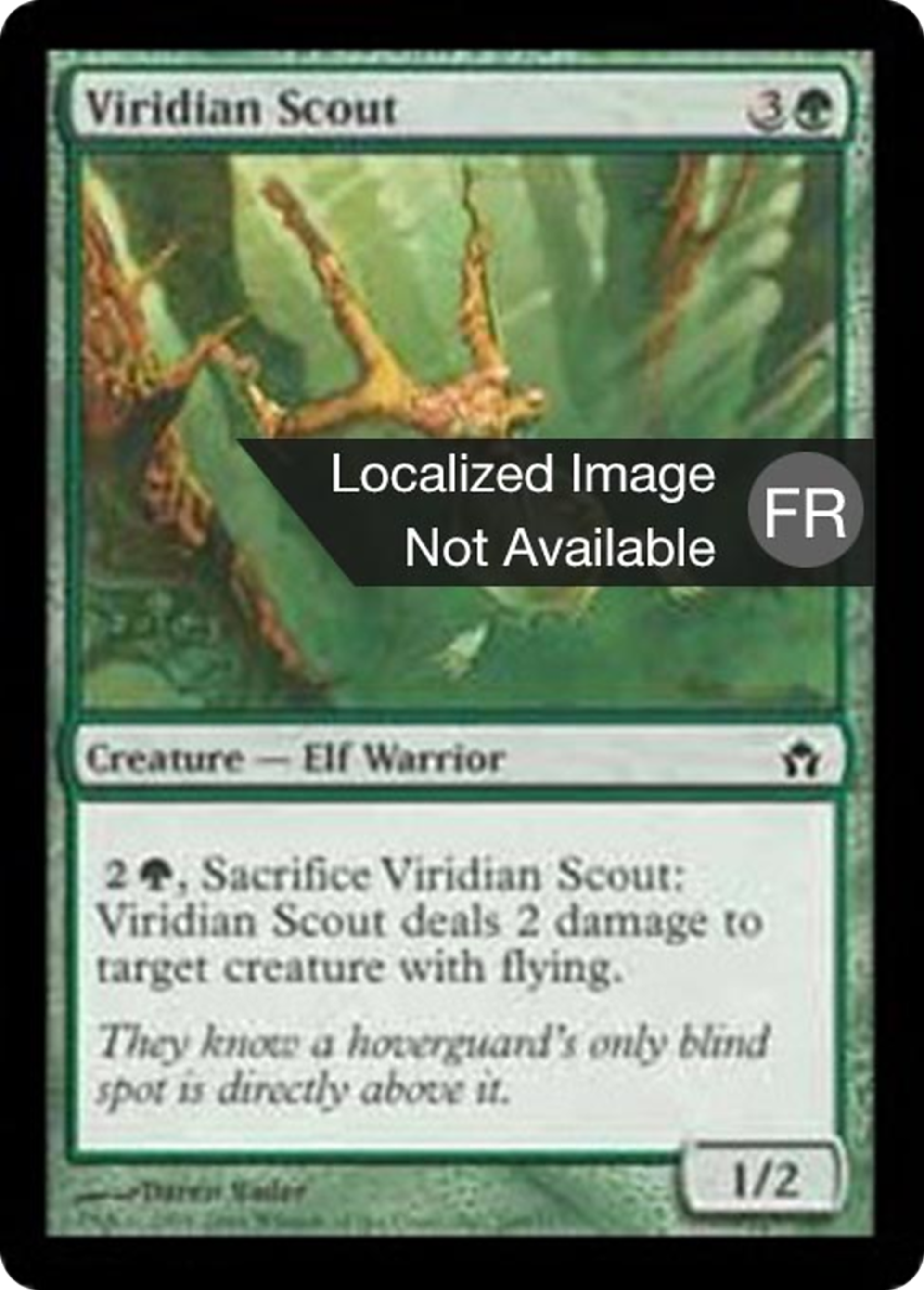 Éclaireur viridian — Fifth Dawn — Magic: The Gathering