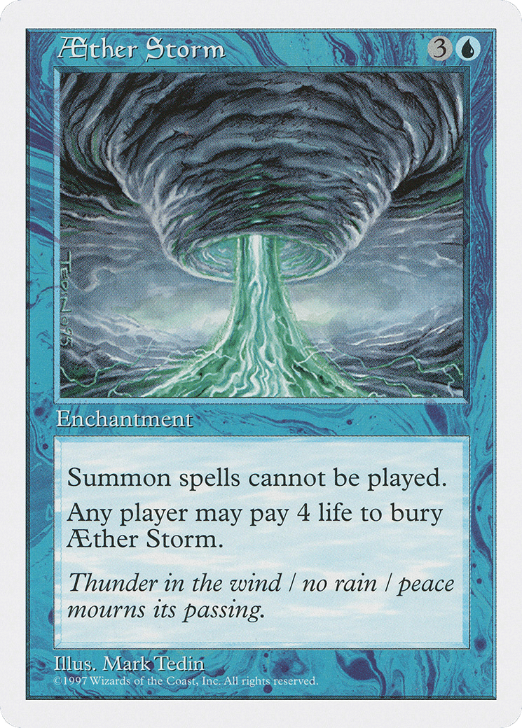 Aether Storm — Fifth Edition — Magic: The Gathering