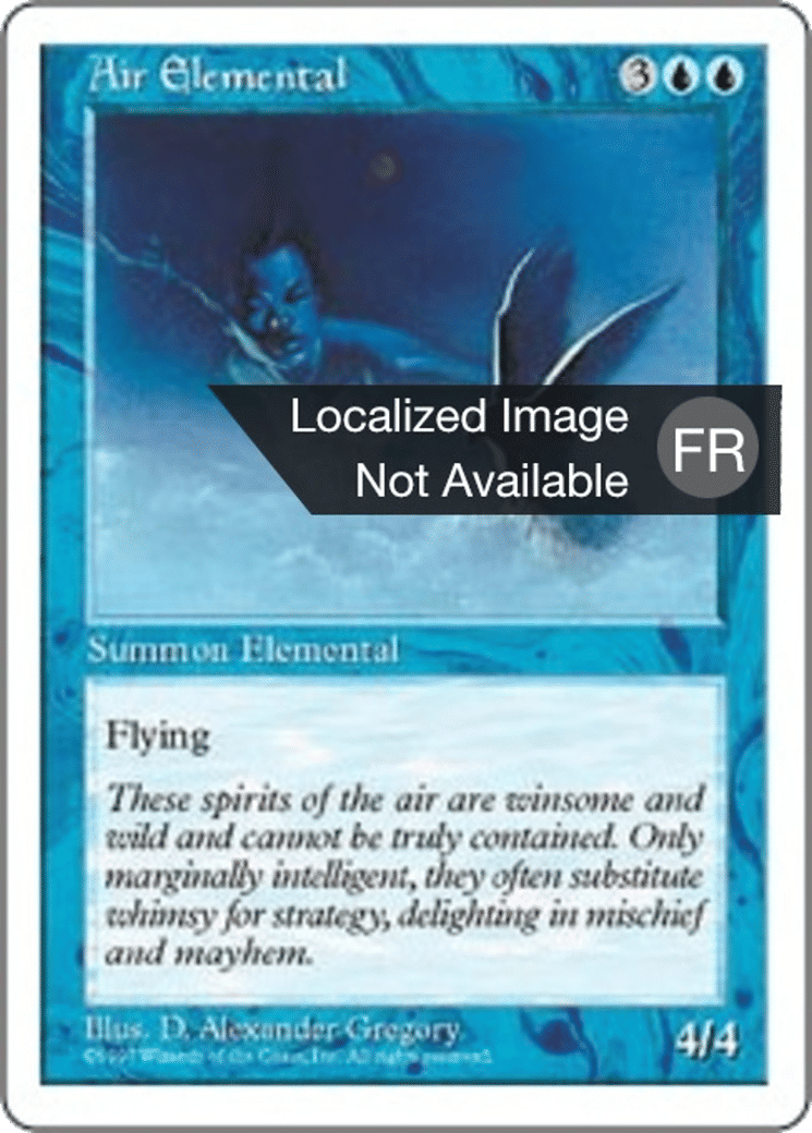 Élémental d'air — Fifth Edition — Magic: The Gathering