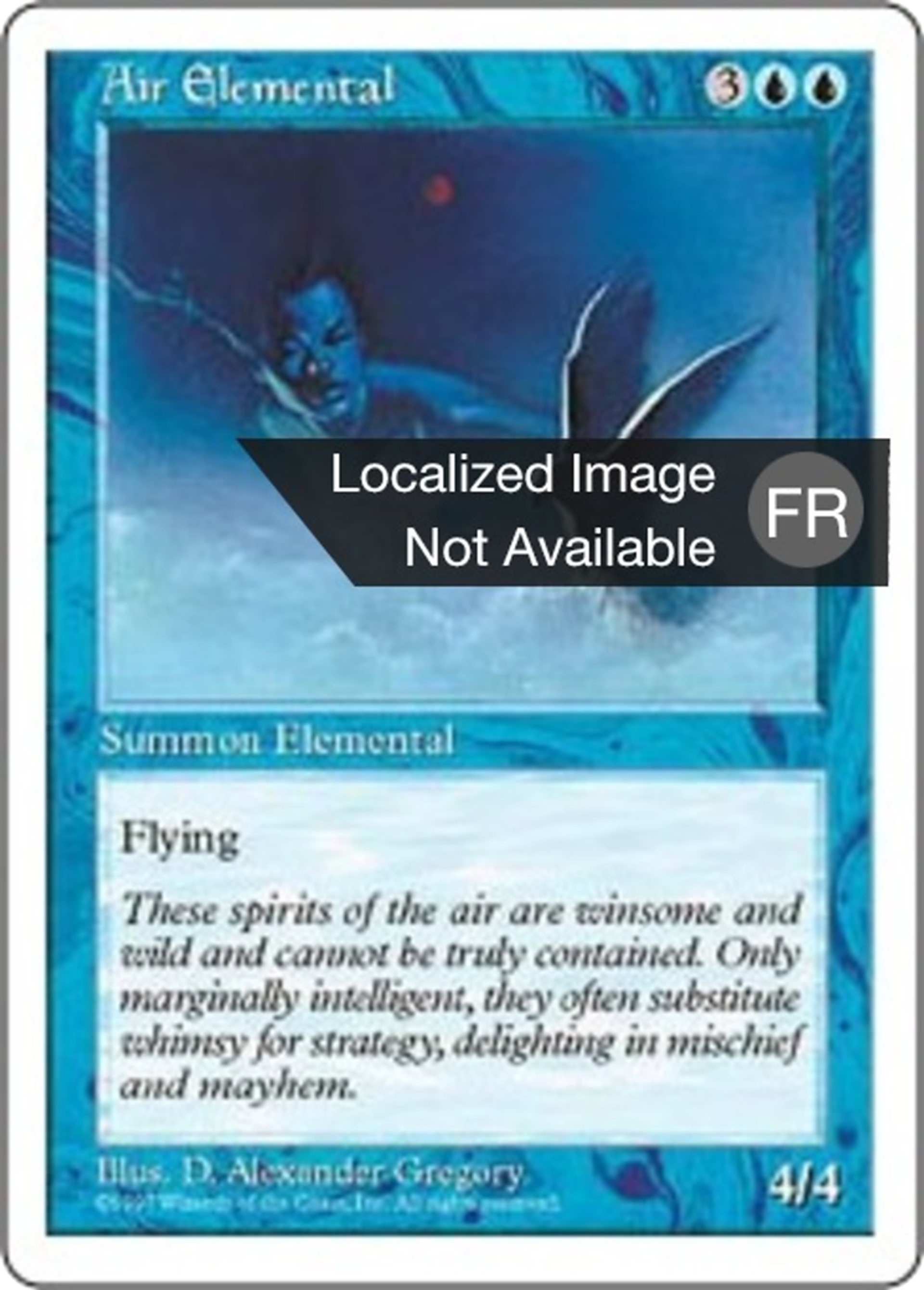 Élémental d'air — Fifth Edition — Magic: The Gathering