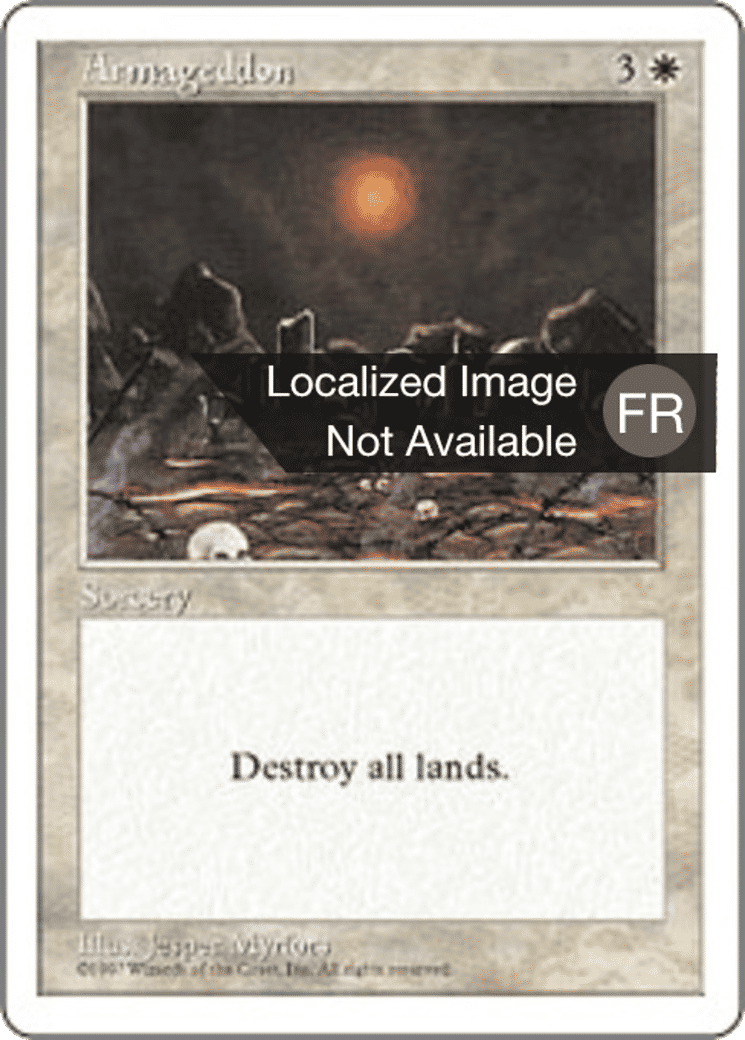 Armaguedon — Fifth Edition — Magic: The Gathering